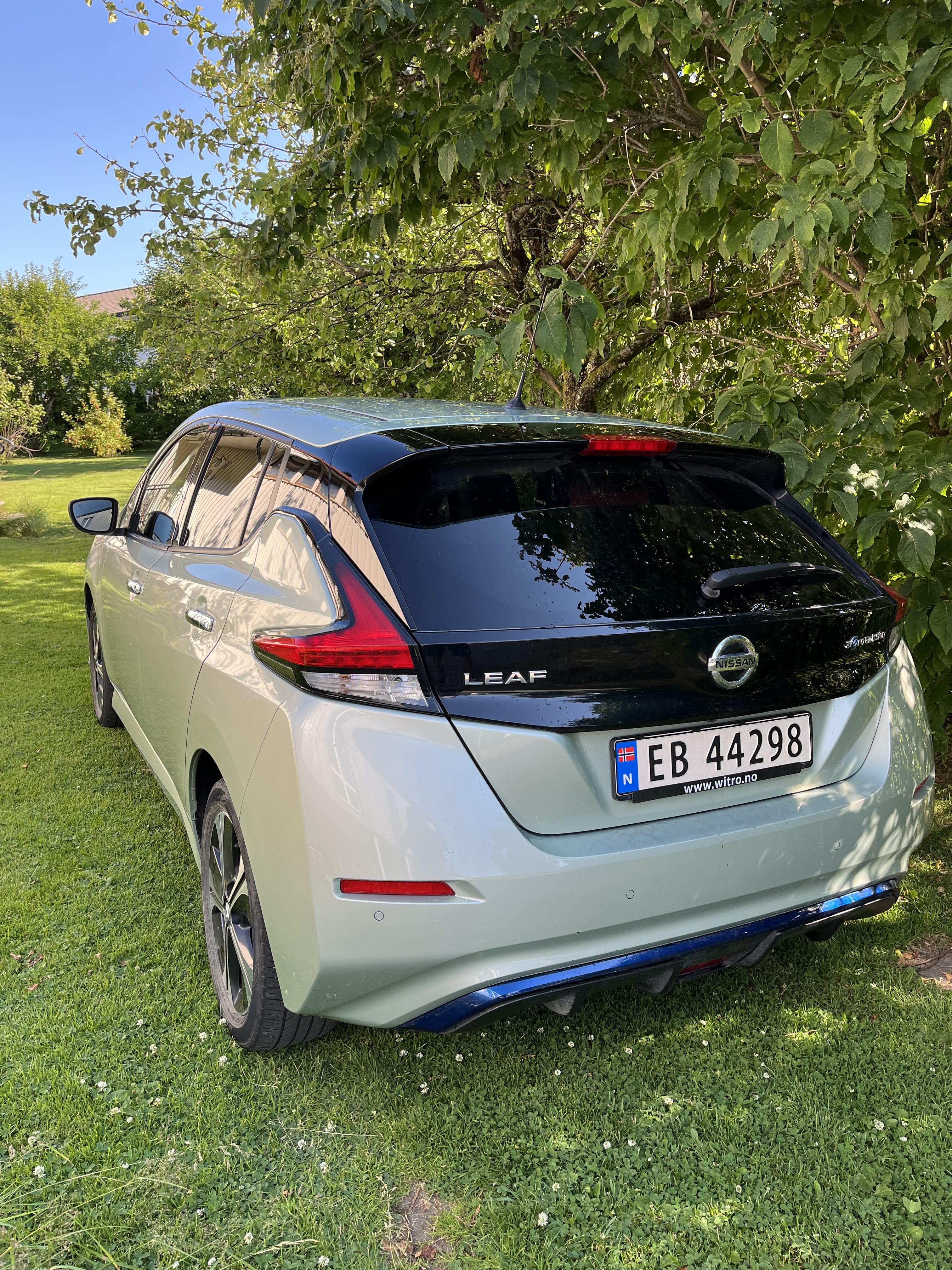 Nissan Leaf med GPS