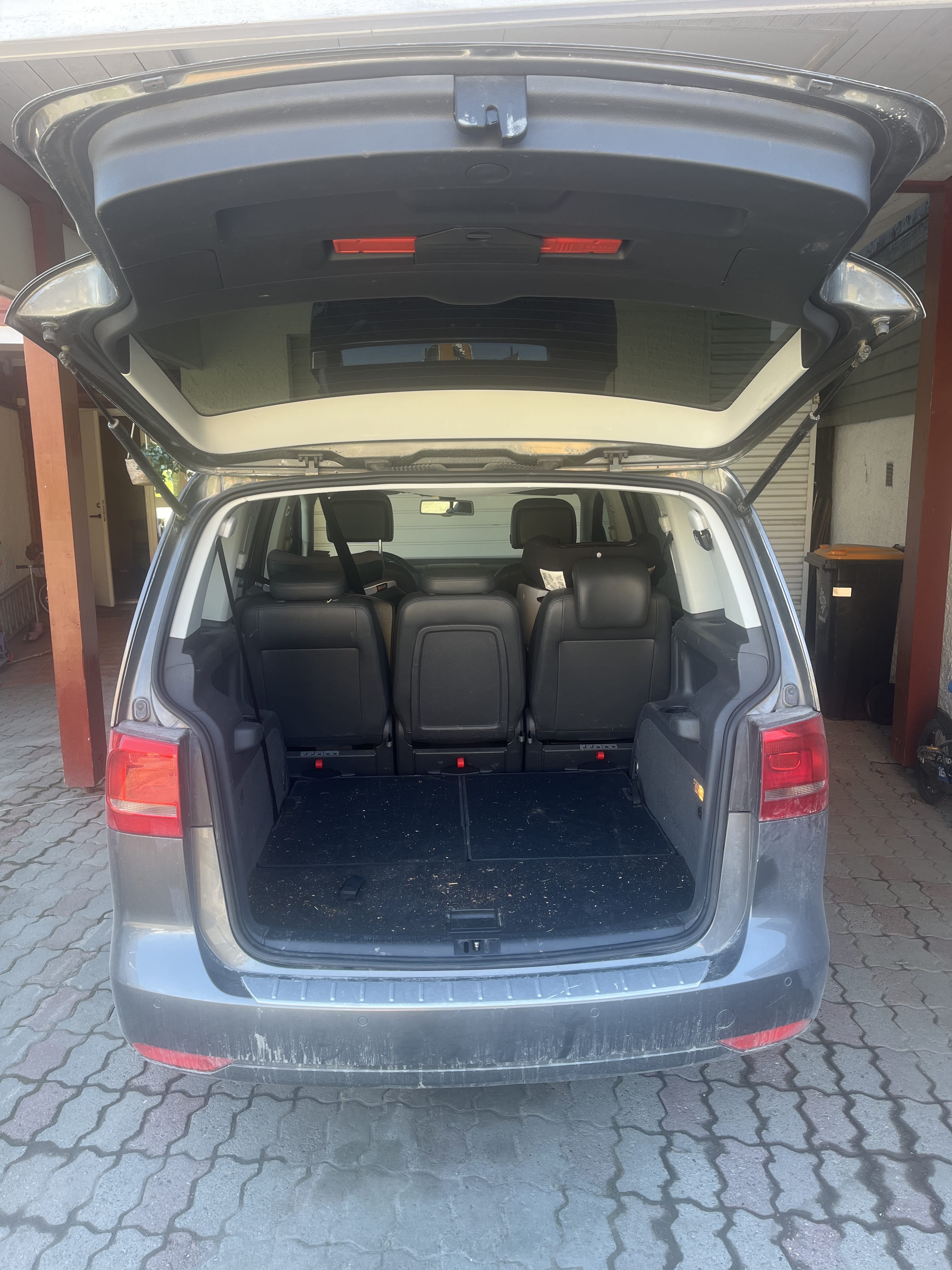 Volkswagen Touran met USB-oplaadpoorten