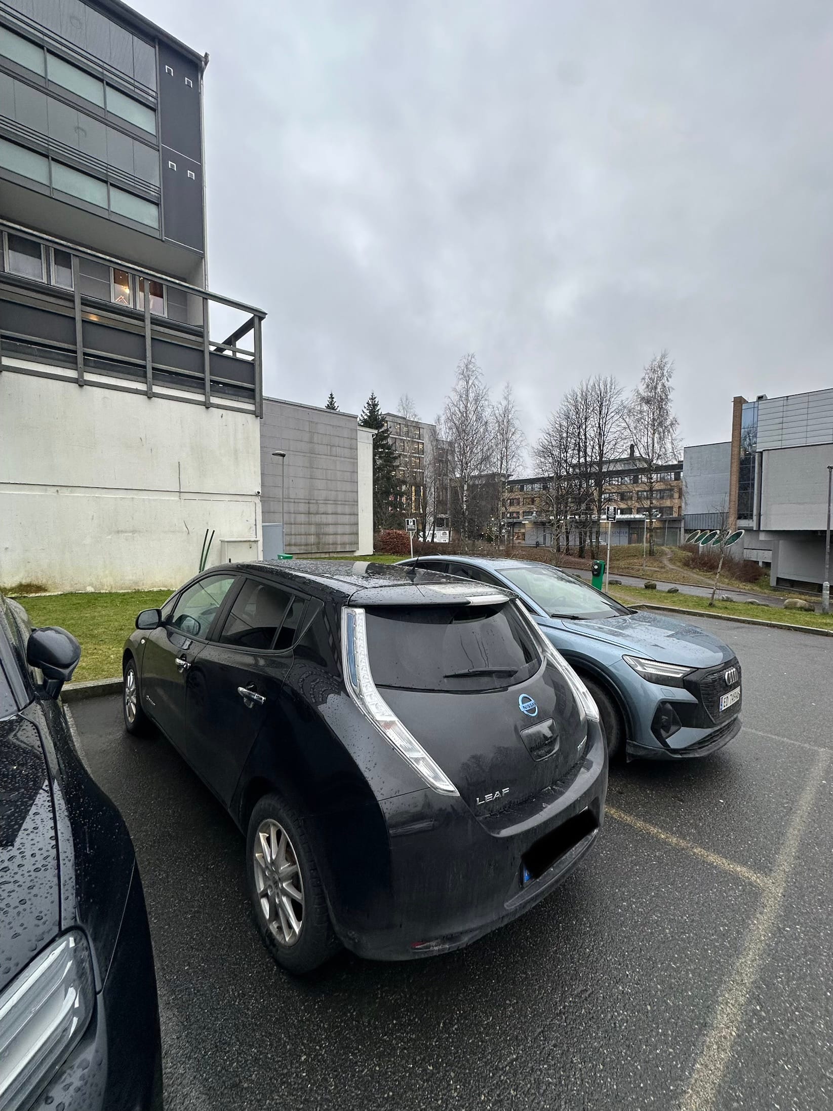 Nissan Leaf mit Klimaanlage