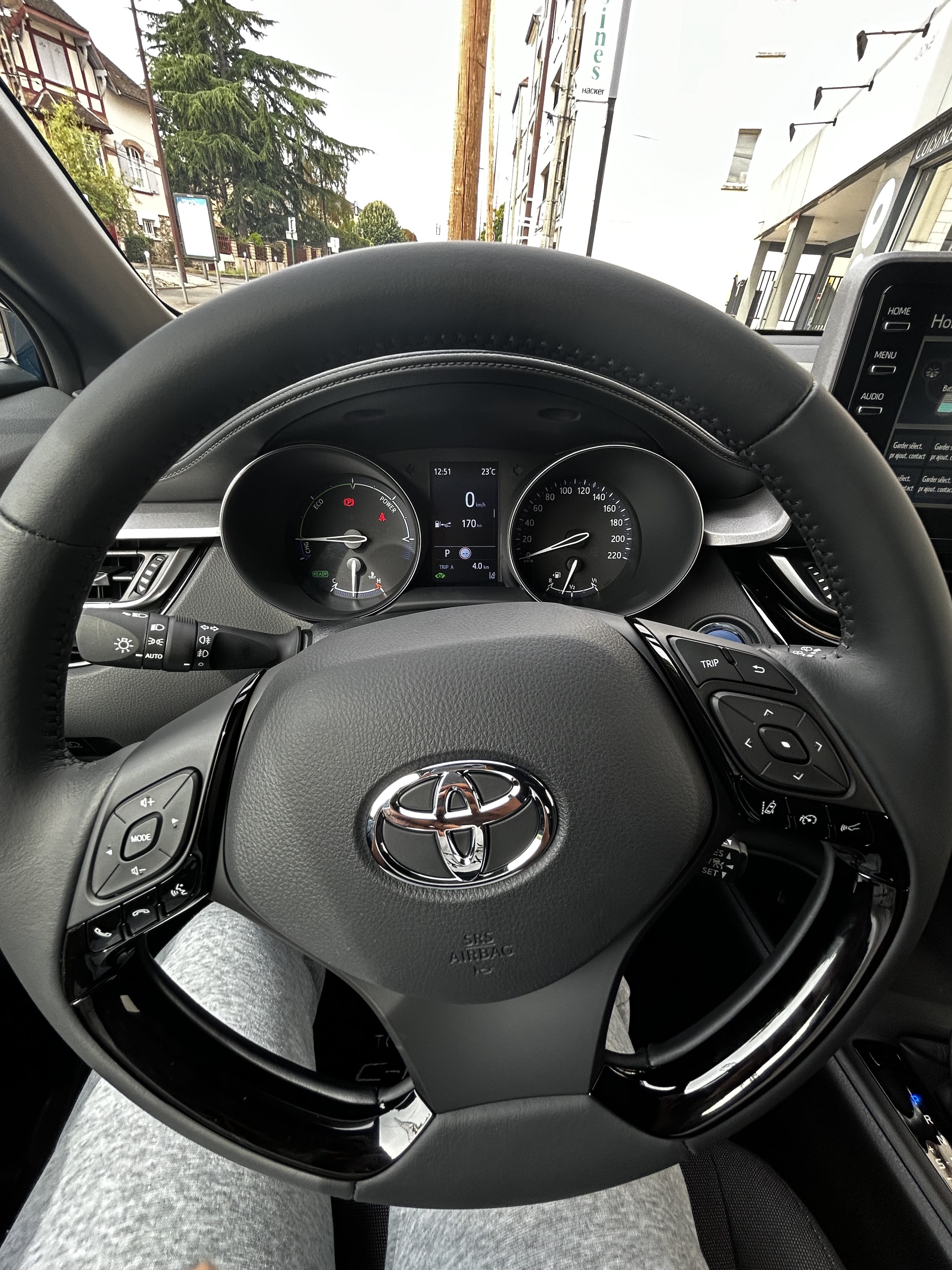 Toyota C-HR avec Siège bébé