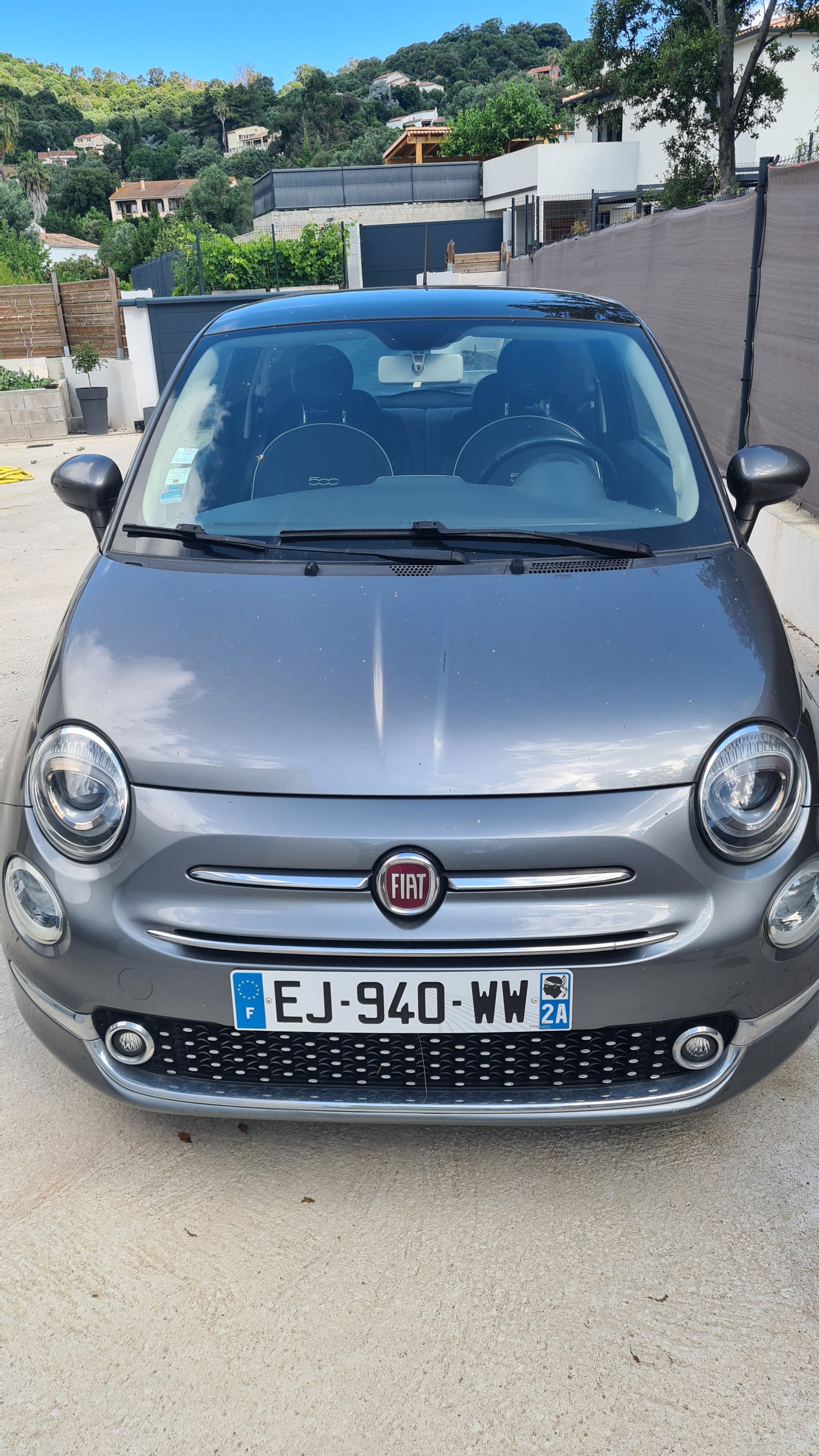Fiat 500 1.1 69cv, 2016, Essence 95, automatique