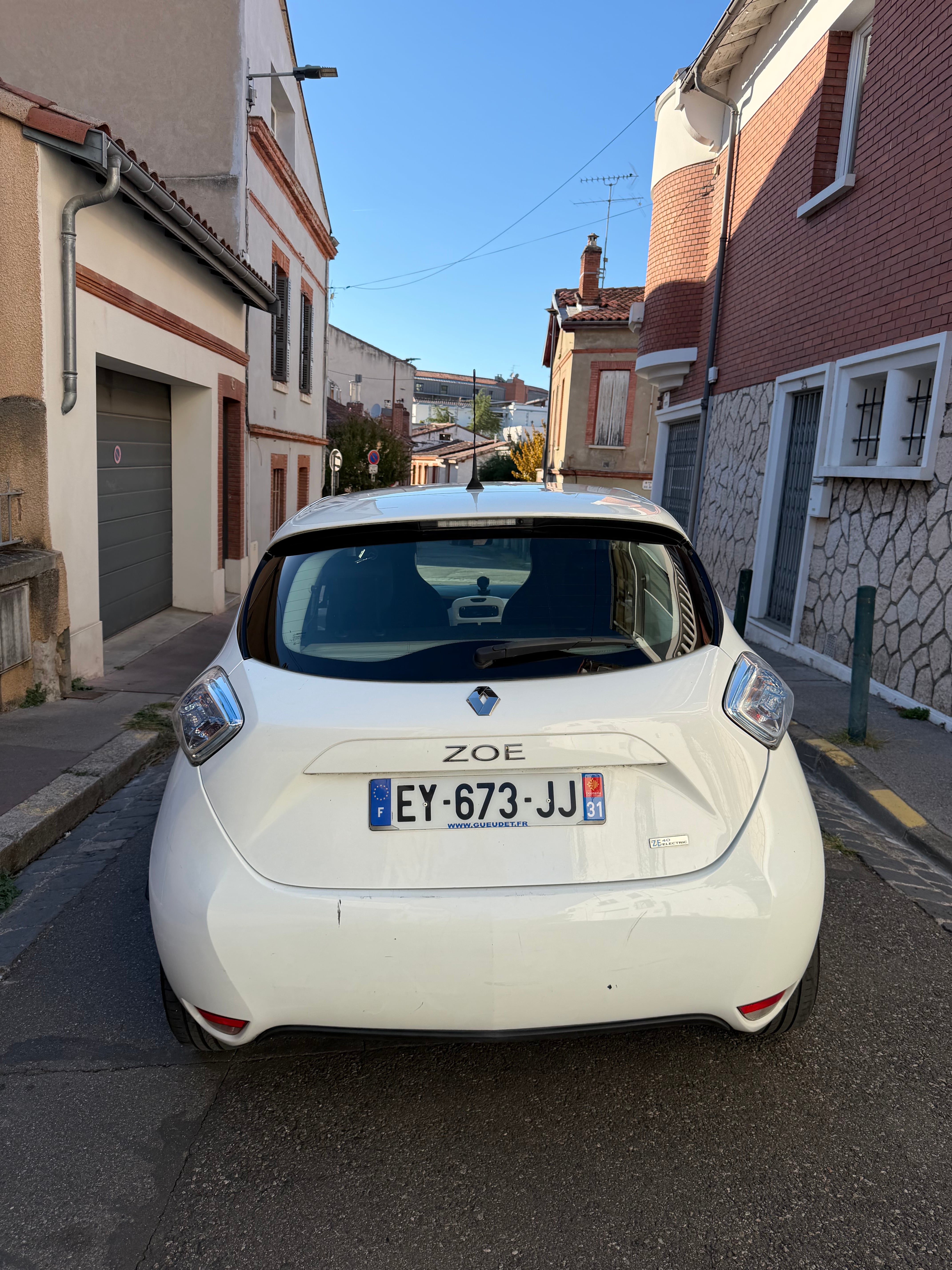 Renault ZOE avec Autoradio