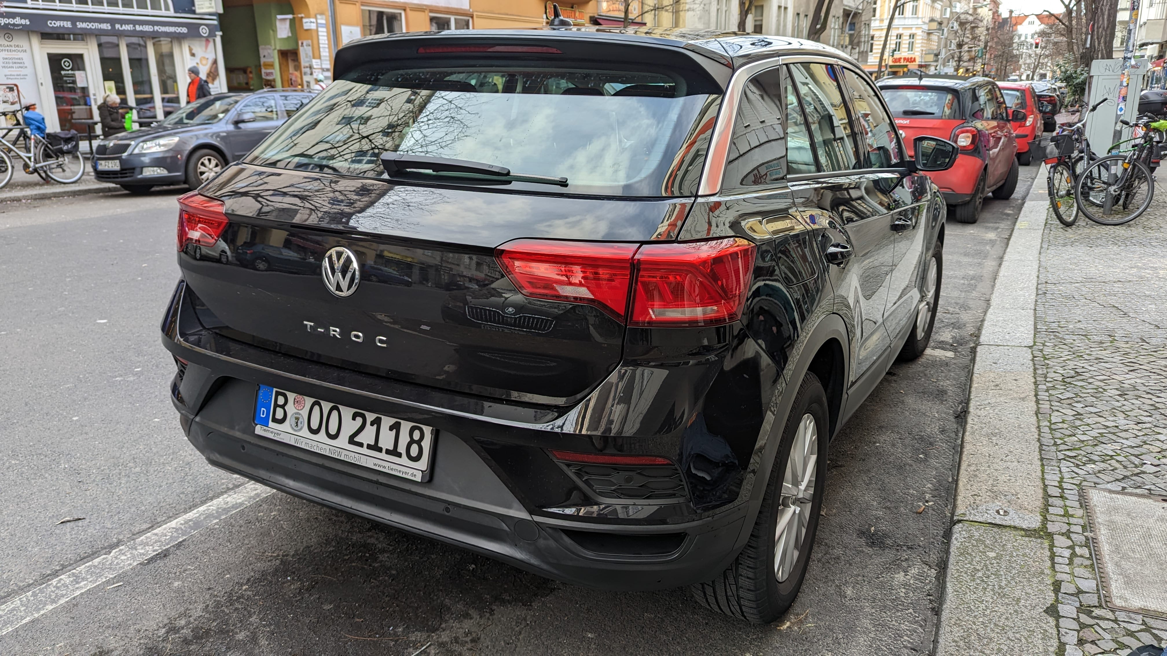 Volkswagen T-Roc mit Navigationsgerät