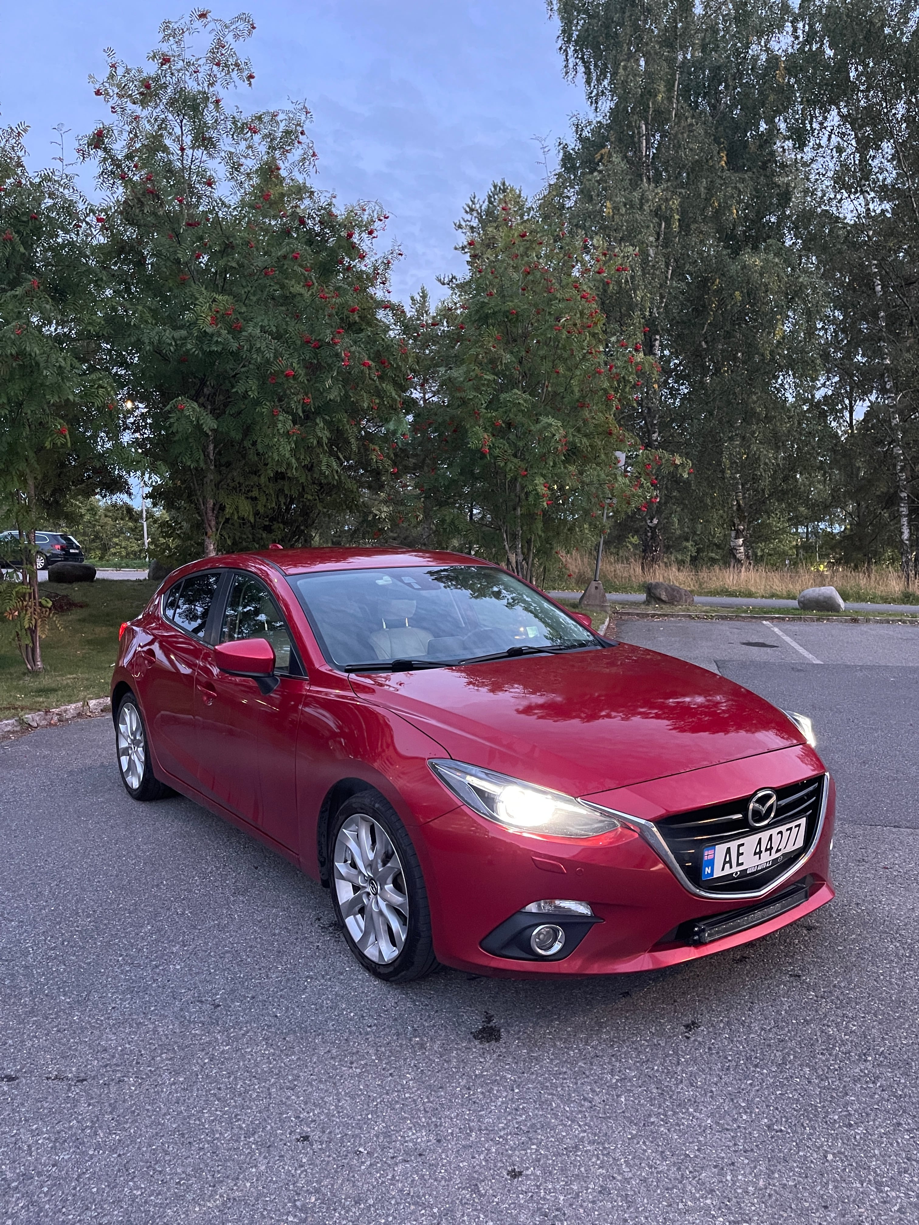 Mazda 3, 2015, Blyfri 95