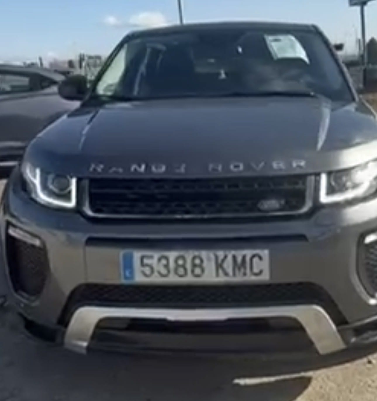 Land-Rover Range Rover Evoque mit Navigationsgerät