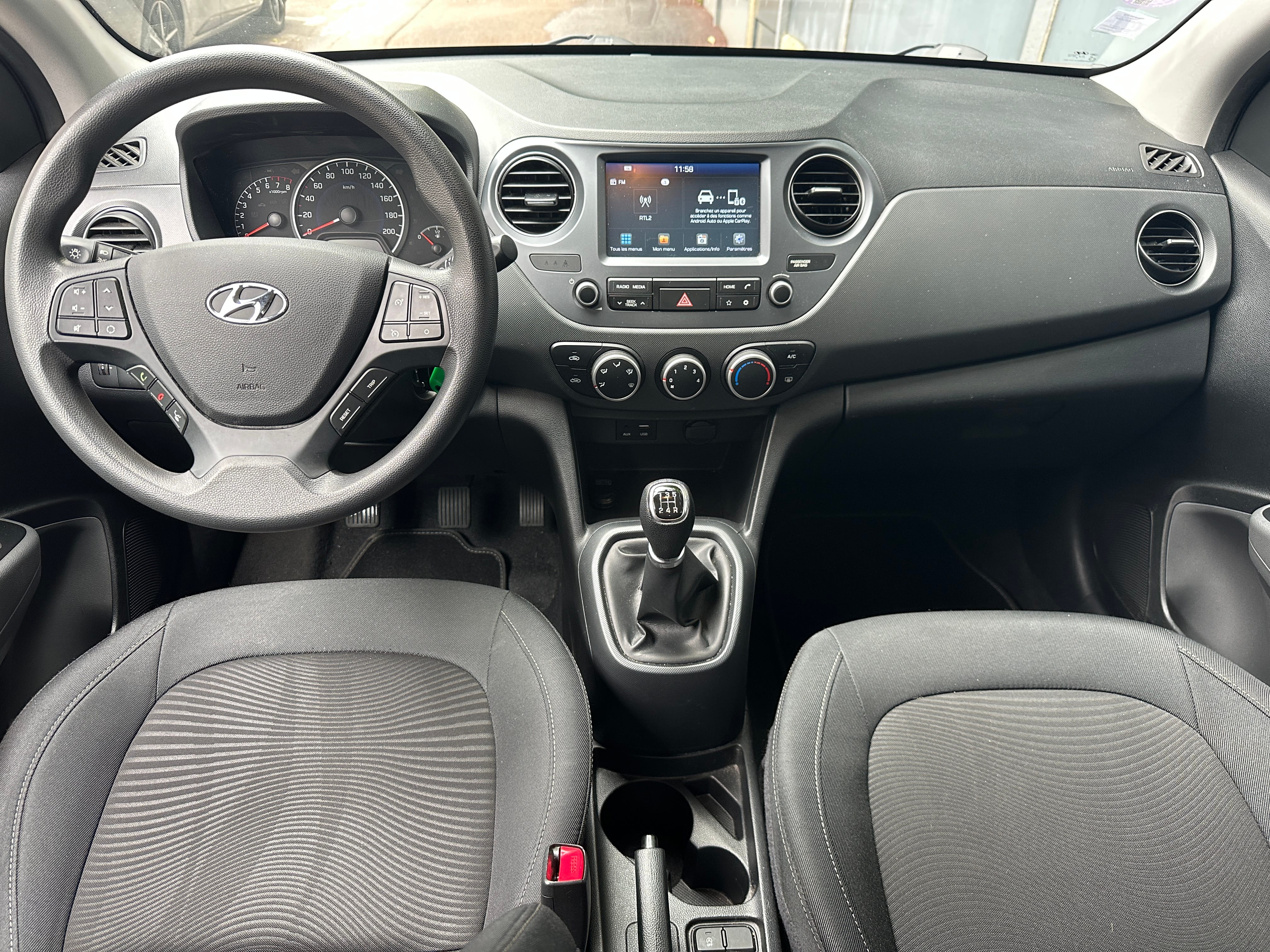 Hyundai i10 avec Audio Bluetooth
