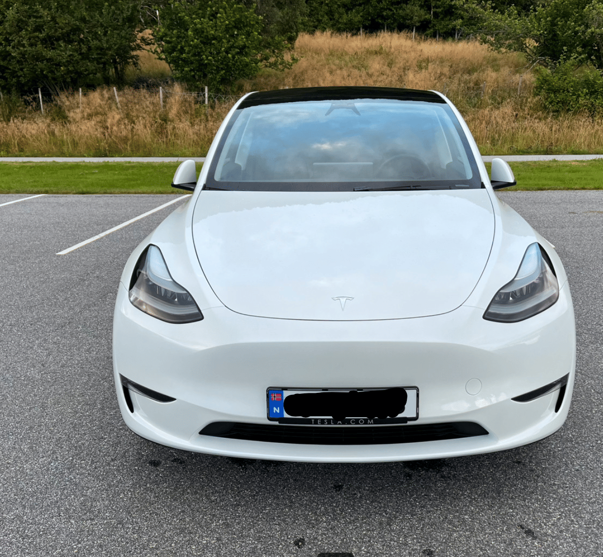 Tesla Model Y Long Range  7seter AWD med Aircondition