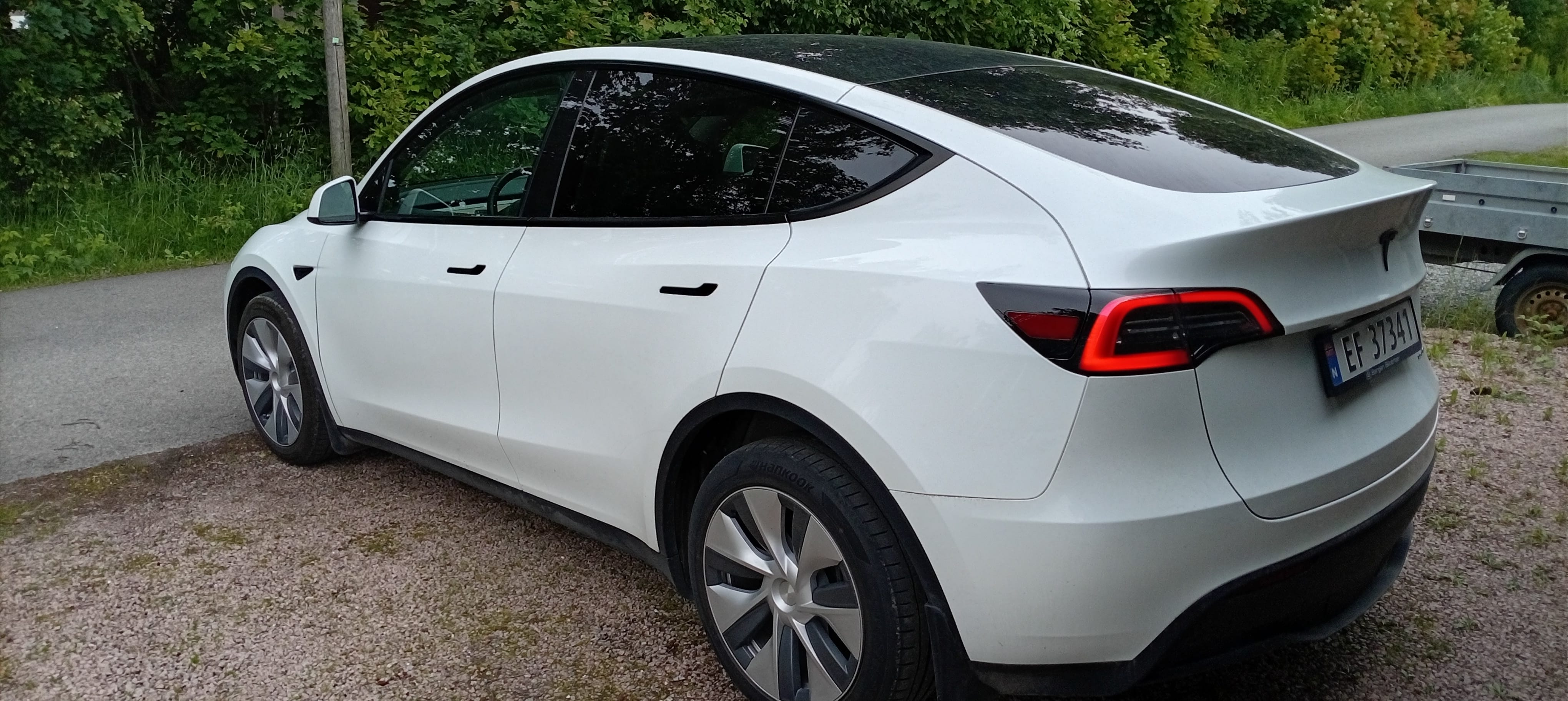 Tesla Model 3 med Aircondition