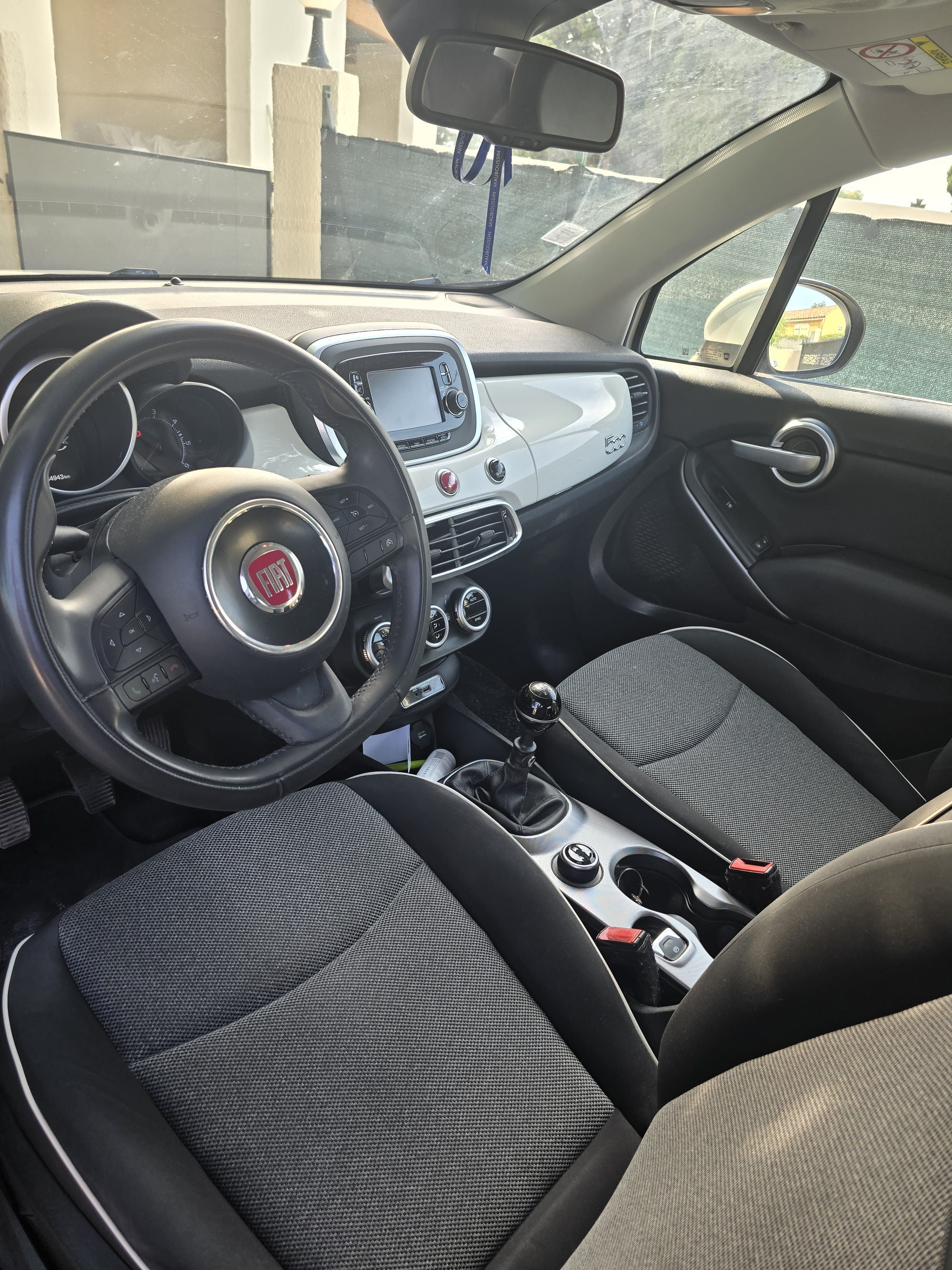 Fiat 500 X avec Siège bébé