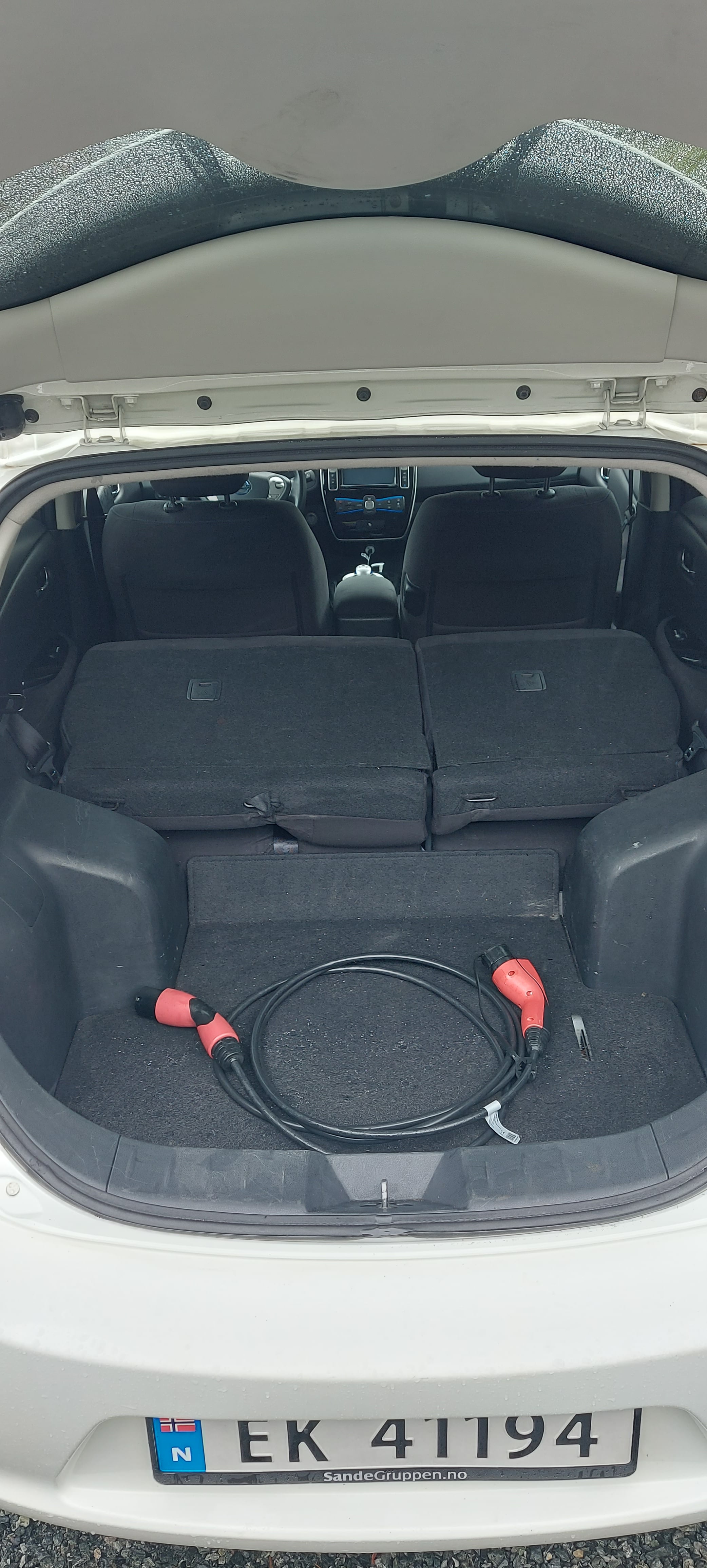 Nissan Leaf med Vinterdekk