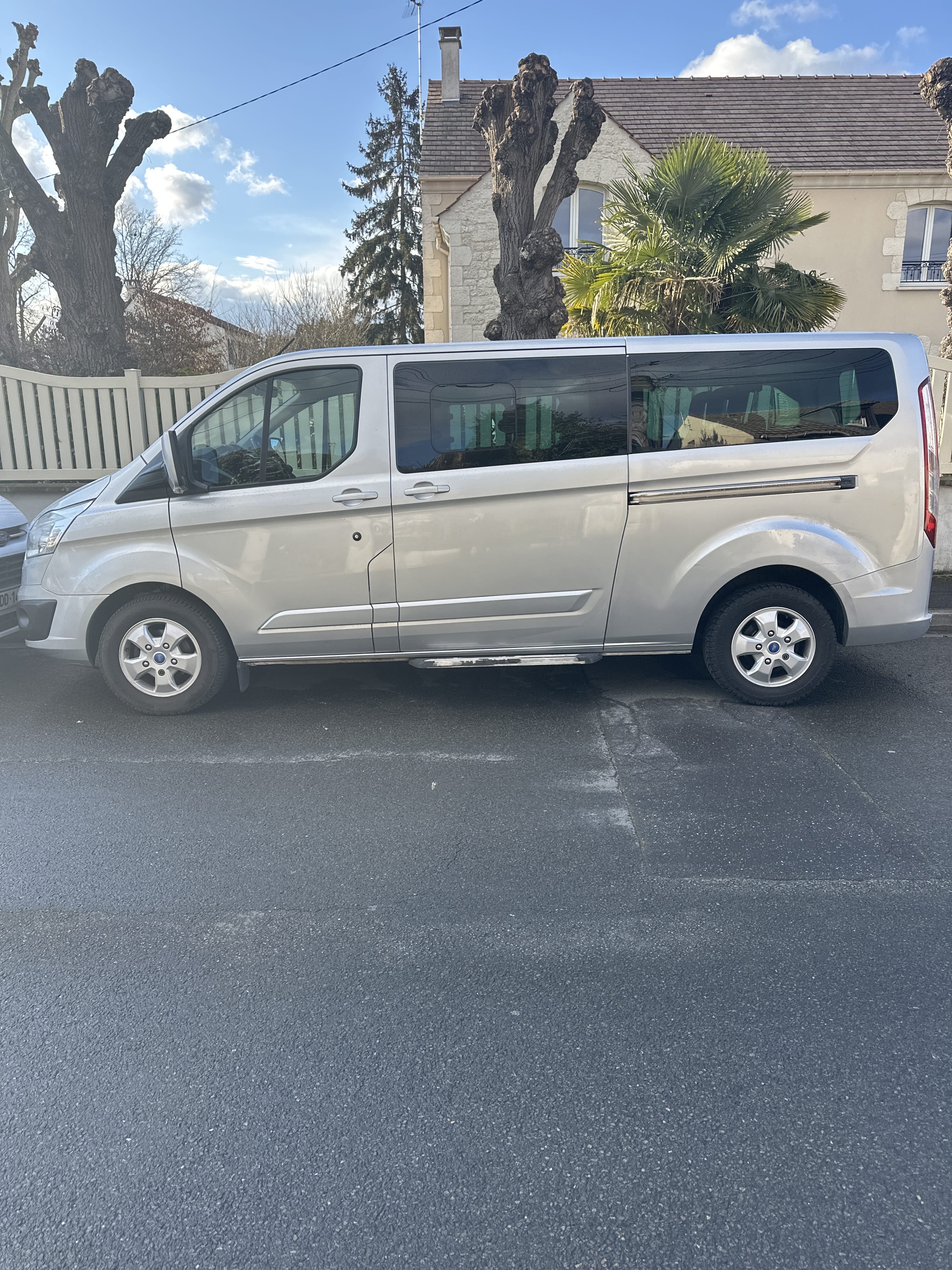 Ford Tourneo Custom Mini bus 9 places 2.2 tdci 150ch Titanium L2H1 avec écran avec Climatisation