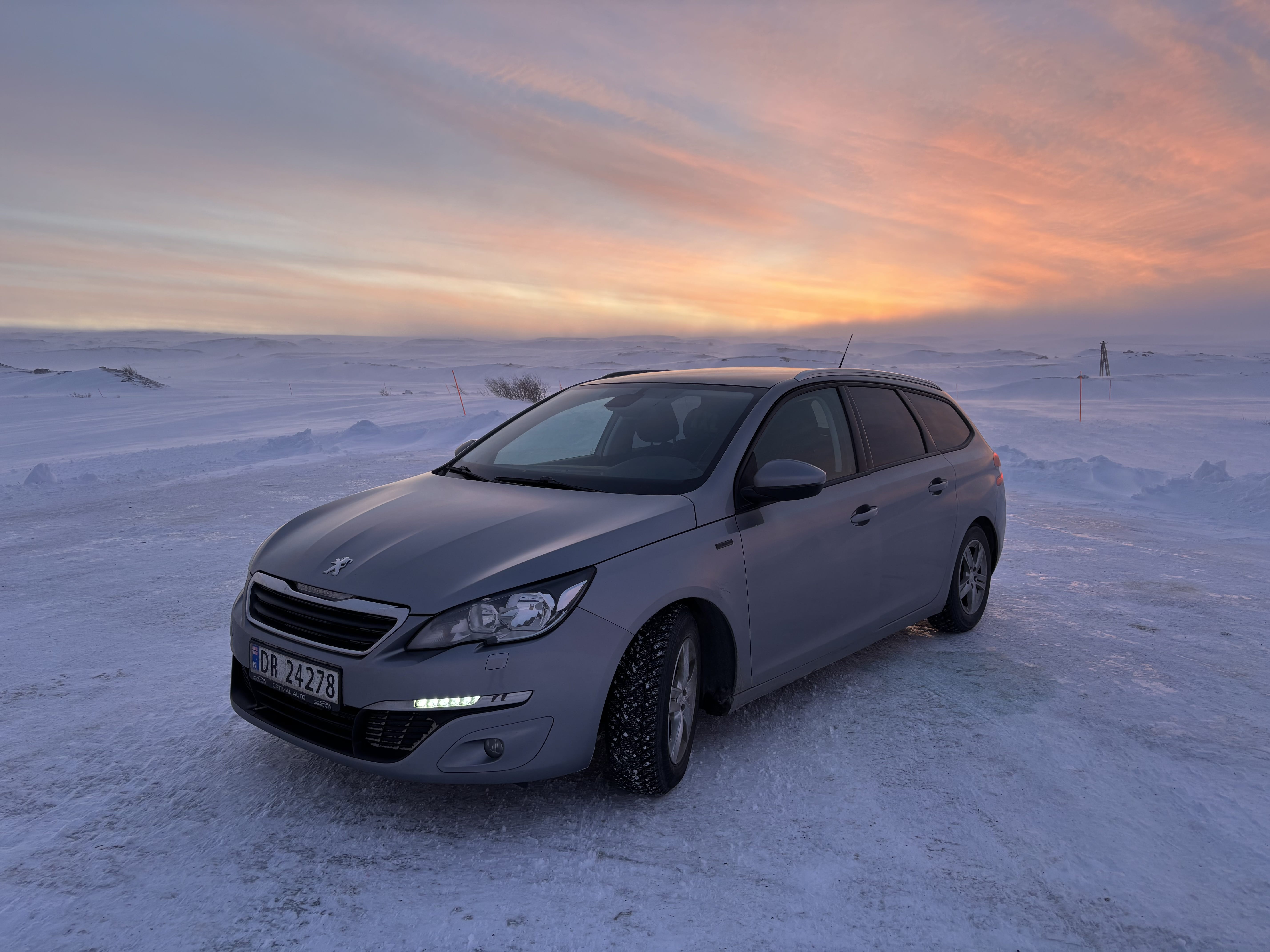 Peugeot 308 SW 1.2 gasolin (95 oct), 2017, Blyfri 95
