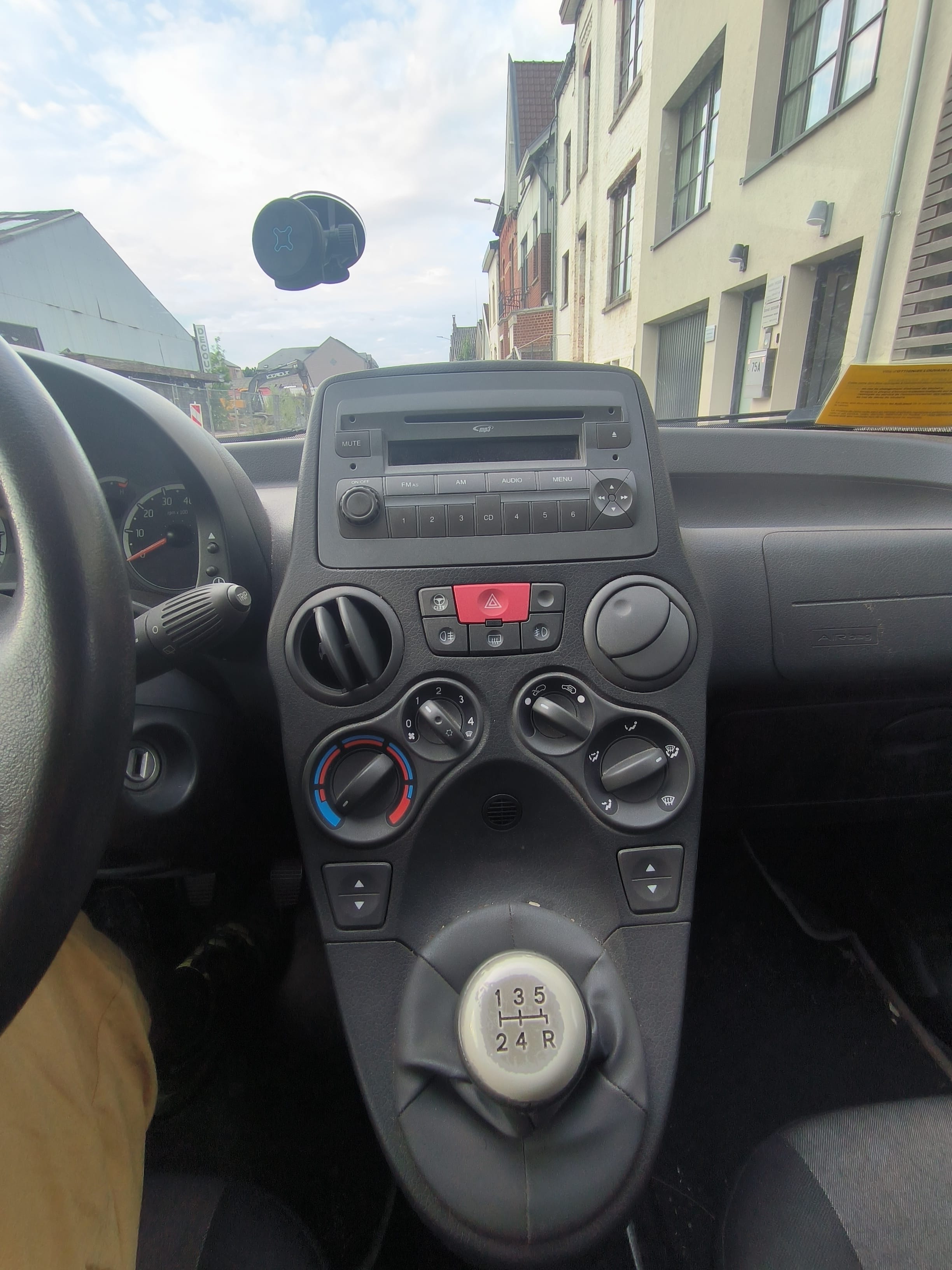 Fiat Panda met Audio- / iPod-ingang