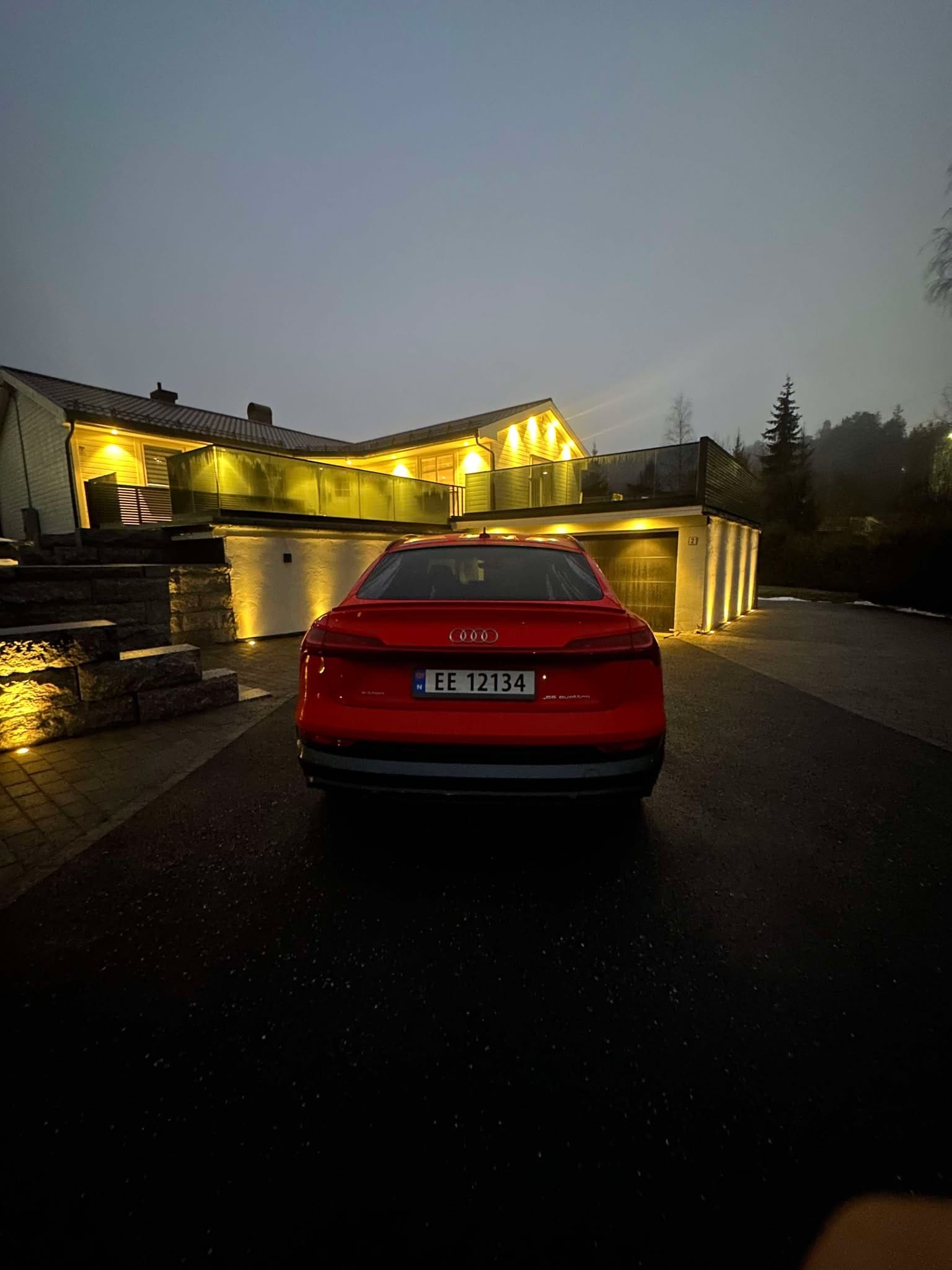 Audi e-tron Sportback mit Navigationsgerät