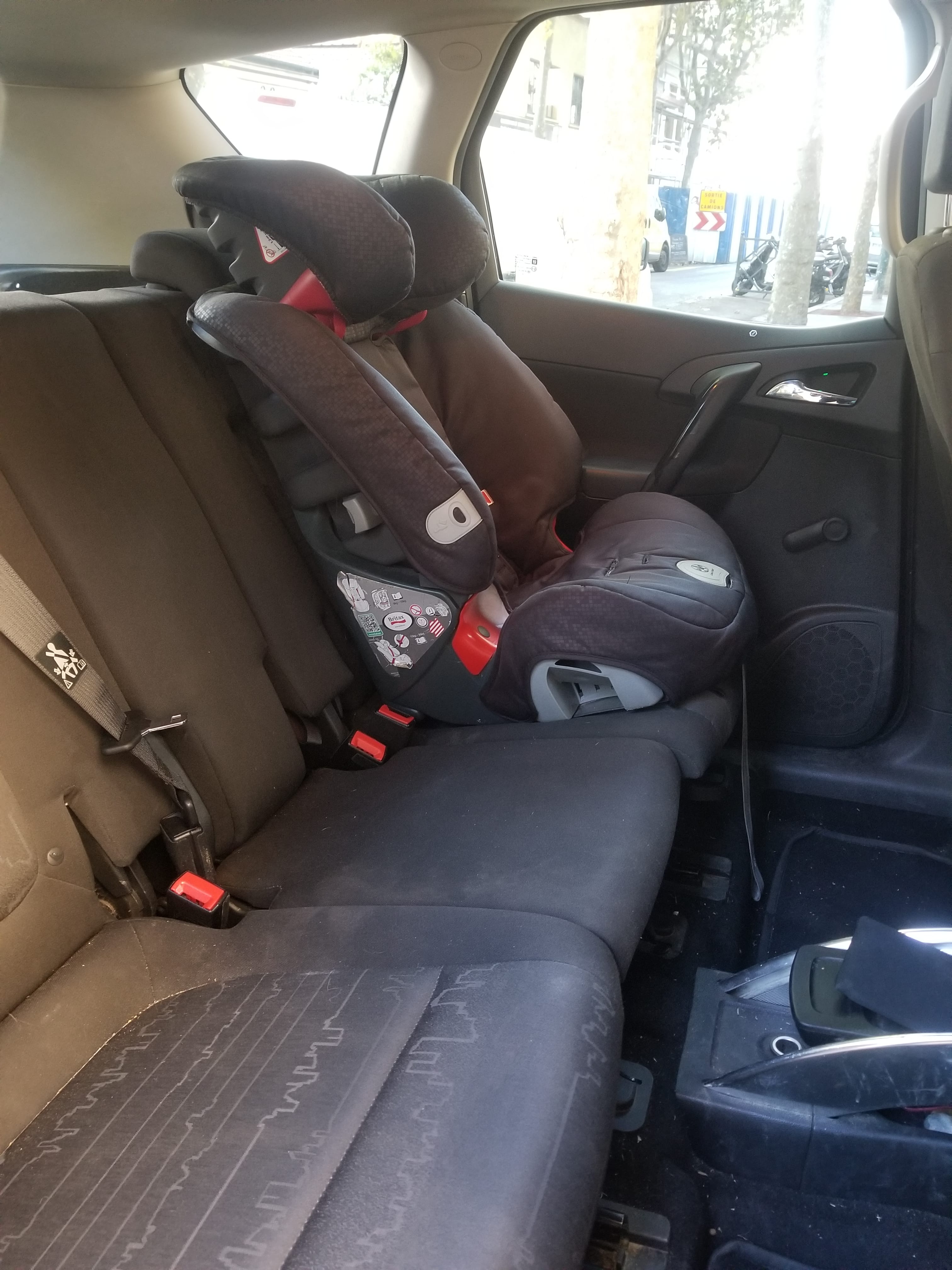 Opel Meriva avec Porte-vélos