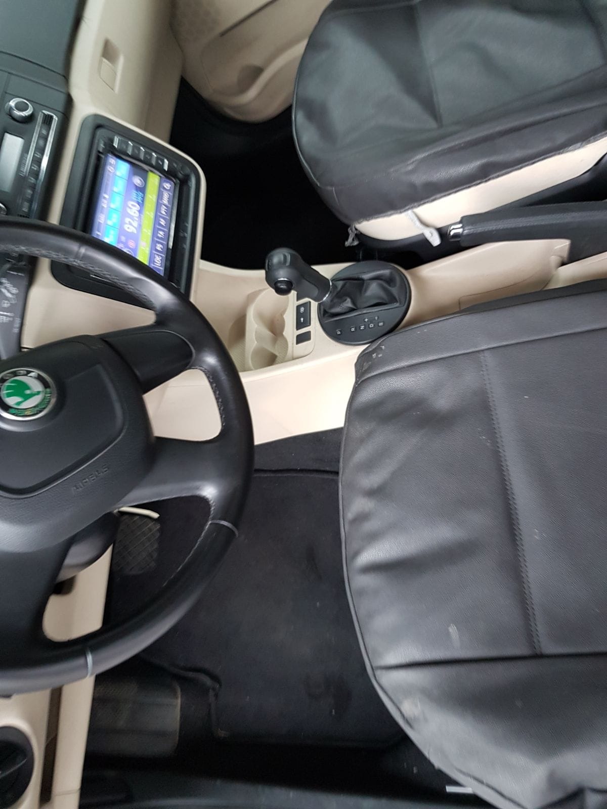 Skoda Fabia avec Dashcam