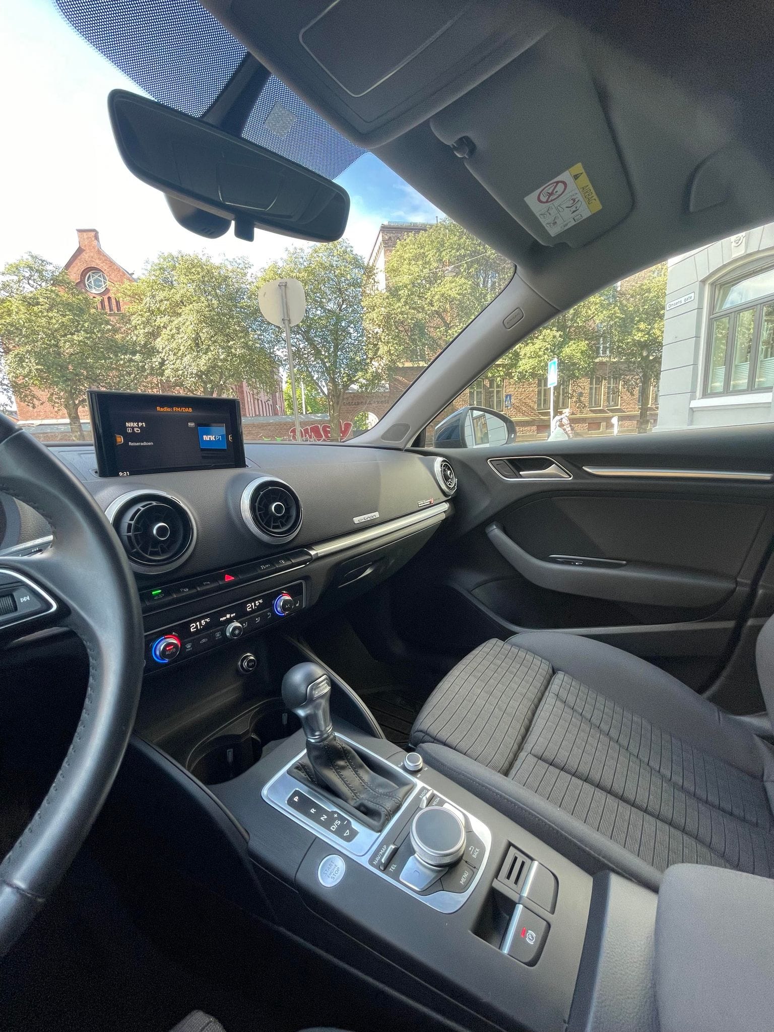 Audi A3 e-tron med Lydinngang