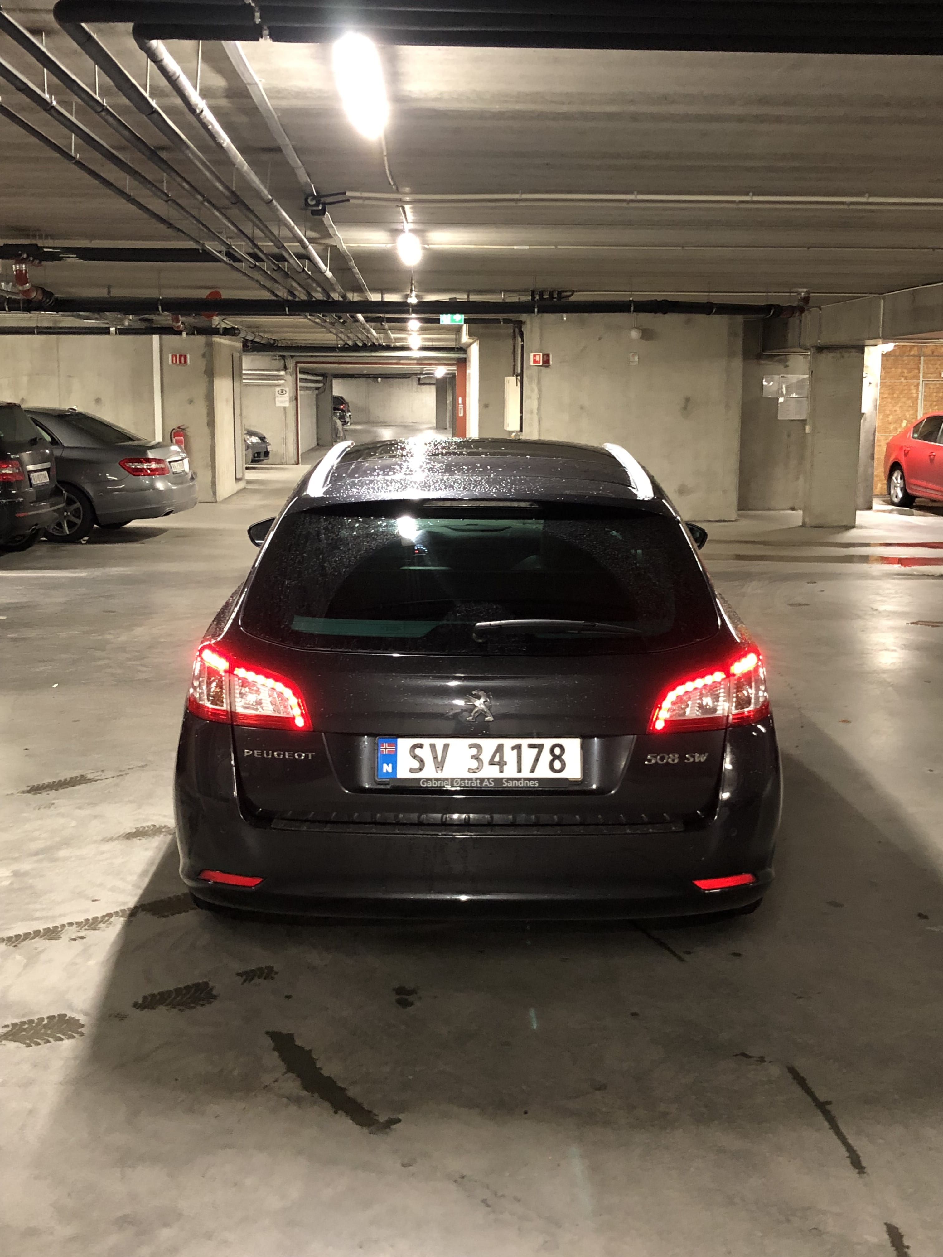 Peugeot 508 med GPS