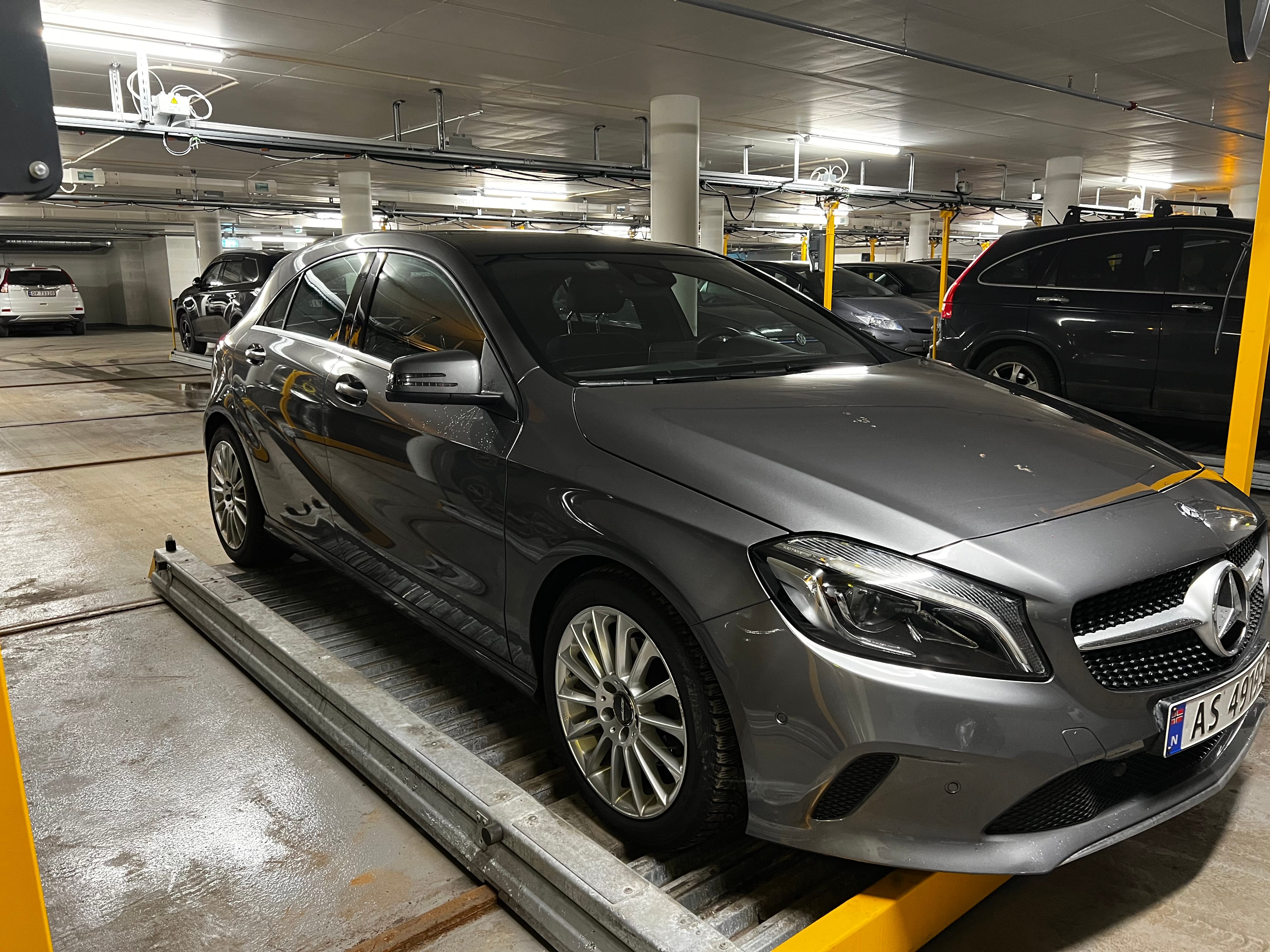 Mercedes A-Klasse, 2016, Blyfri 95, automatic