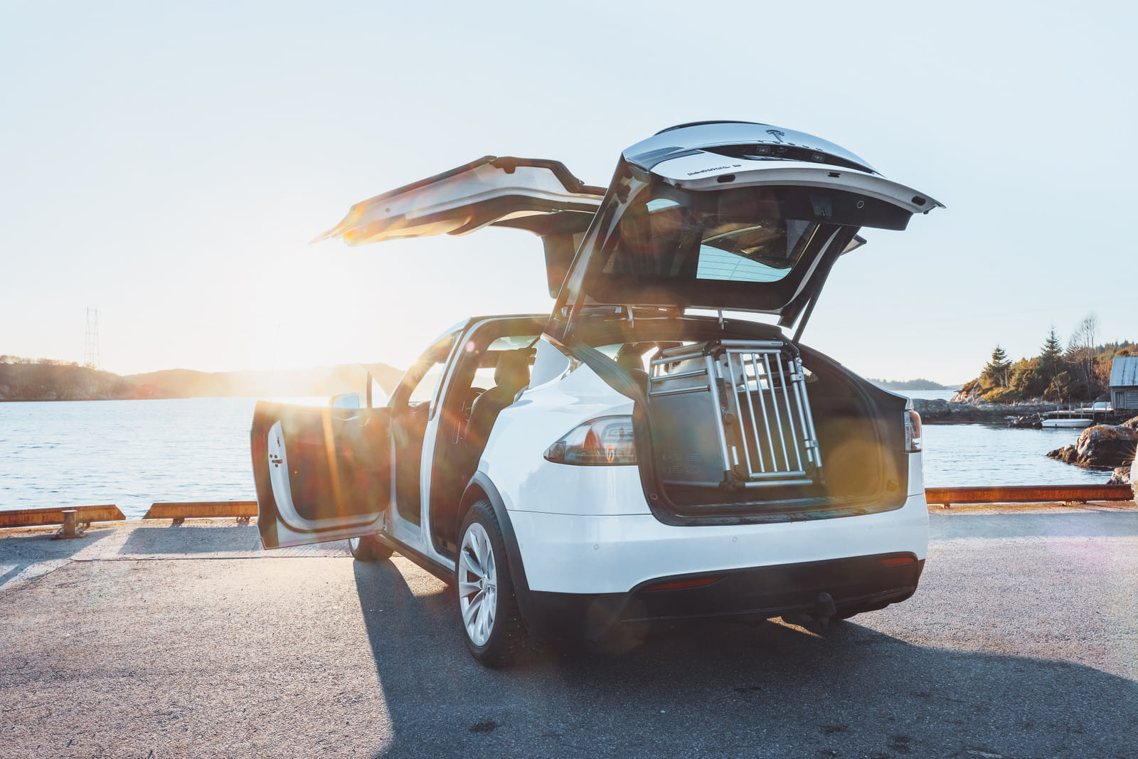 Tesla Model X 100D med Cruisekontroll
