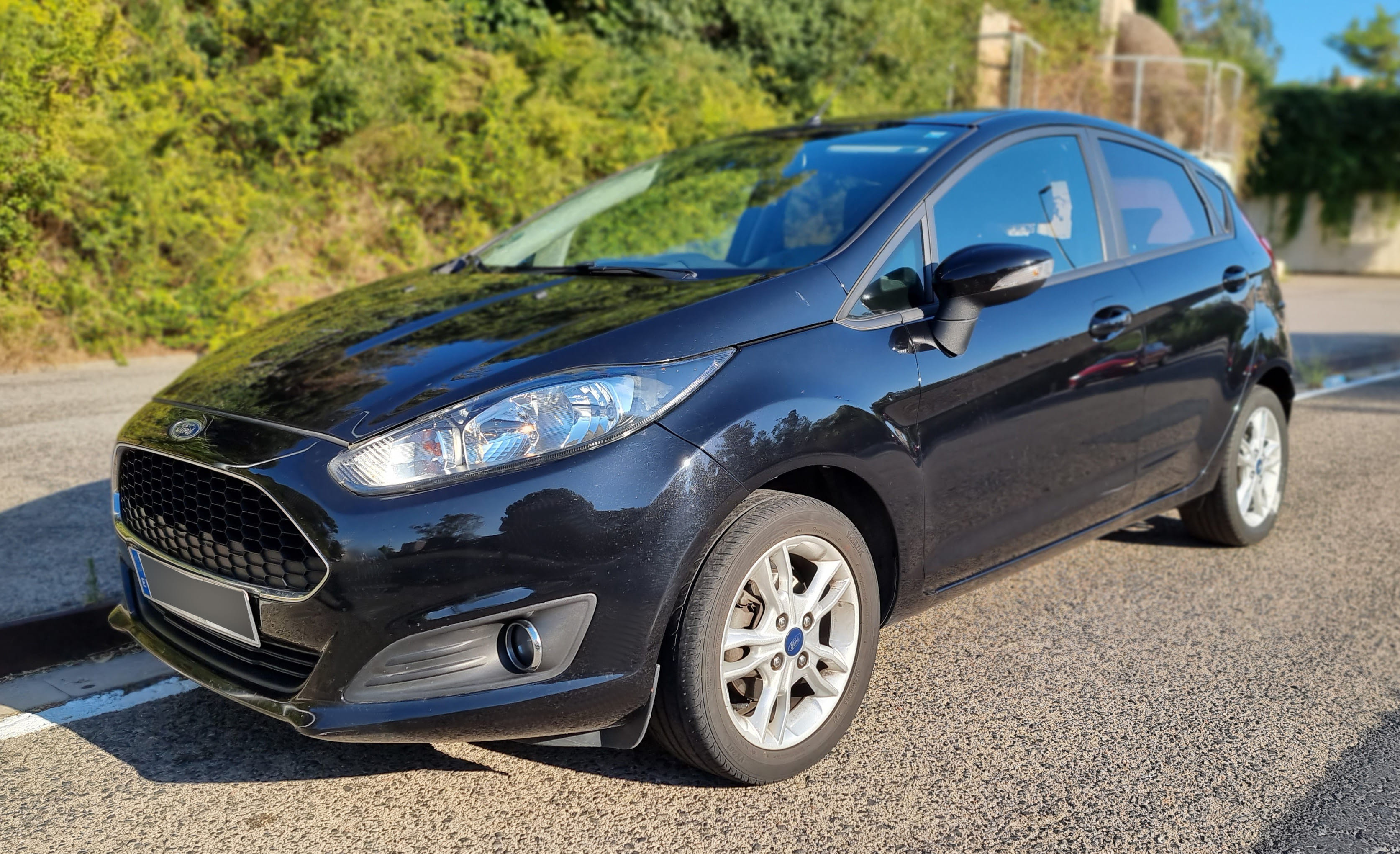 Ford Fiesta Trend Black, 2017, Gasolina 95