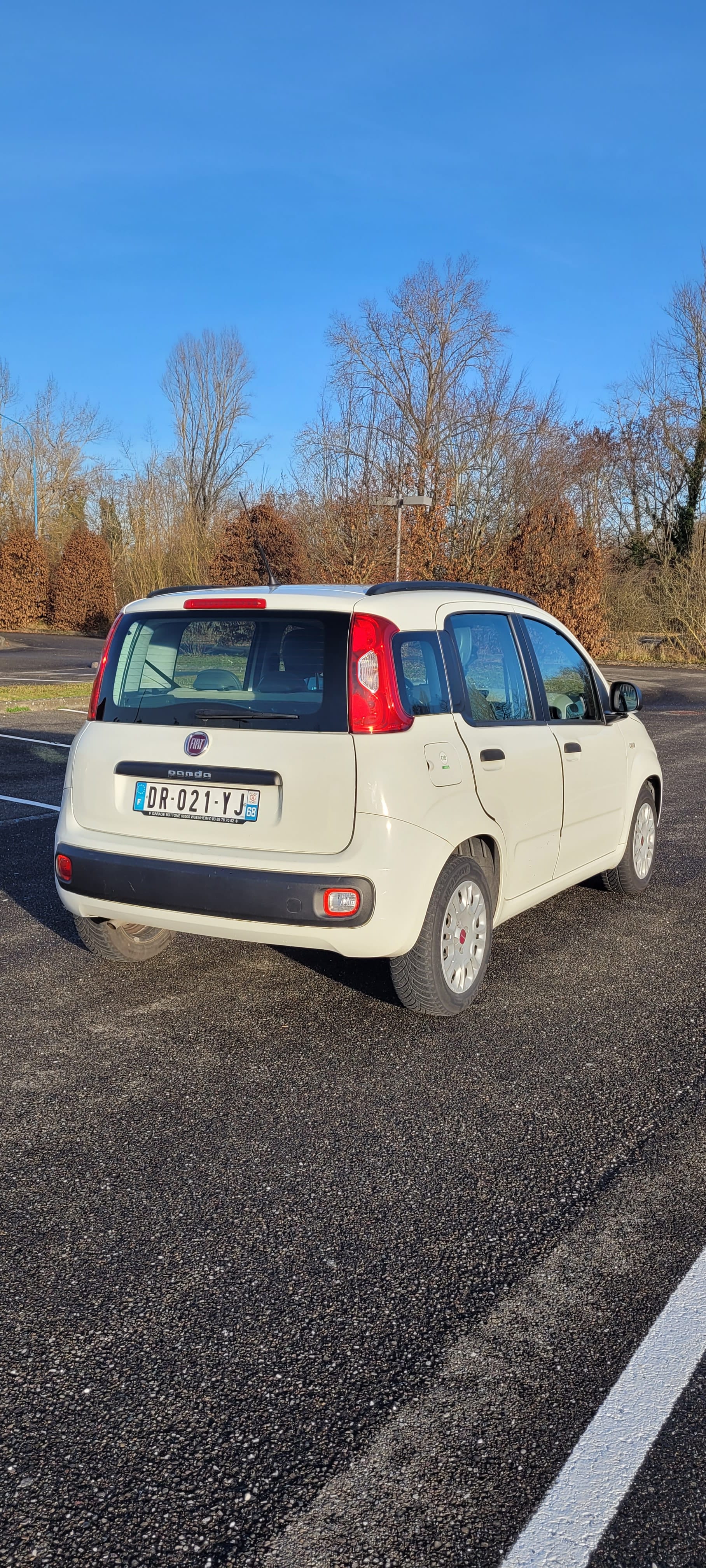 Fiat Panda avec Siège bébé