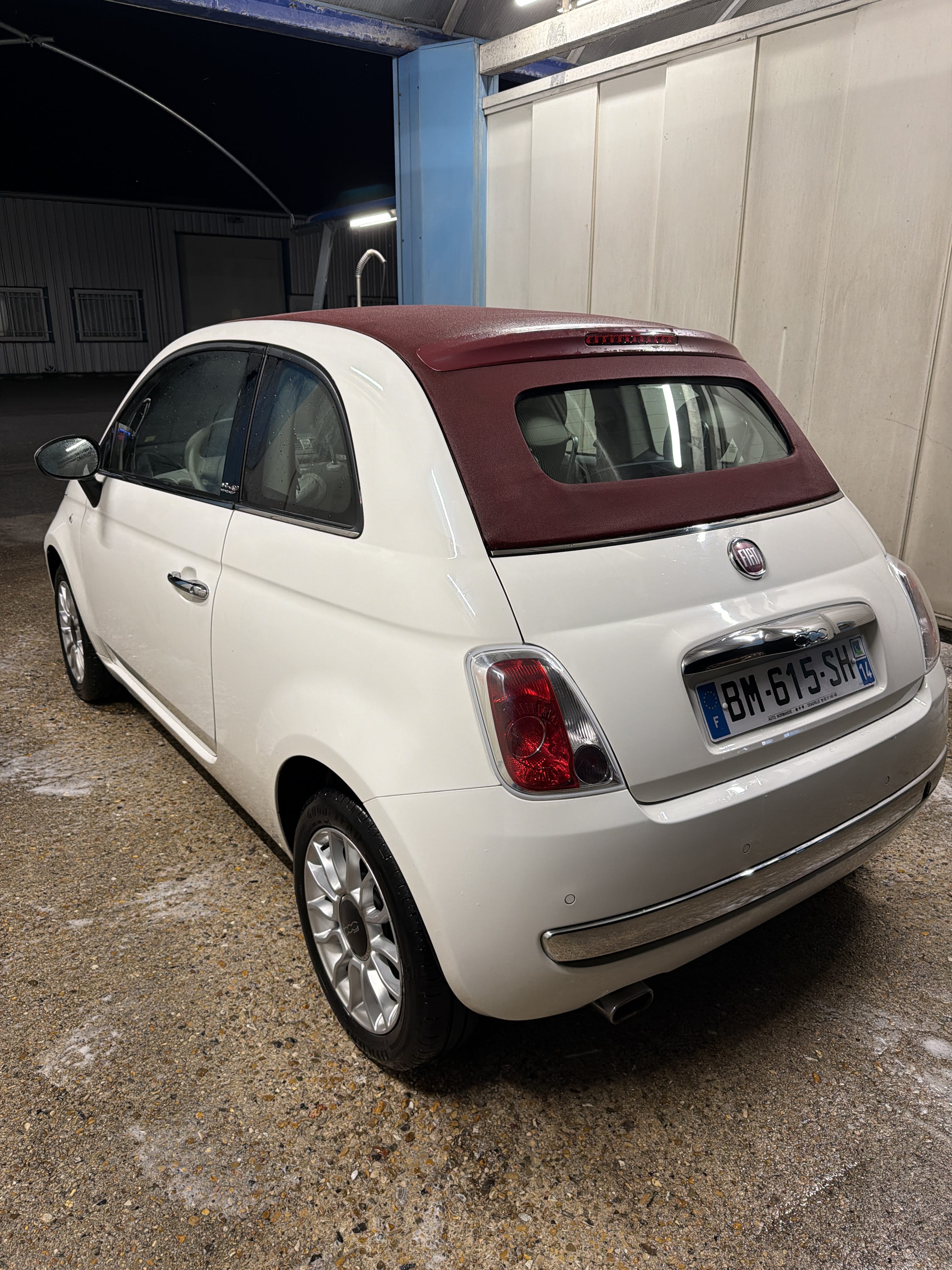 Fiat 500 C avec Entrée audio / iPod