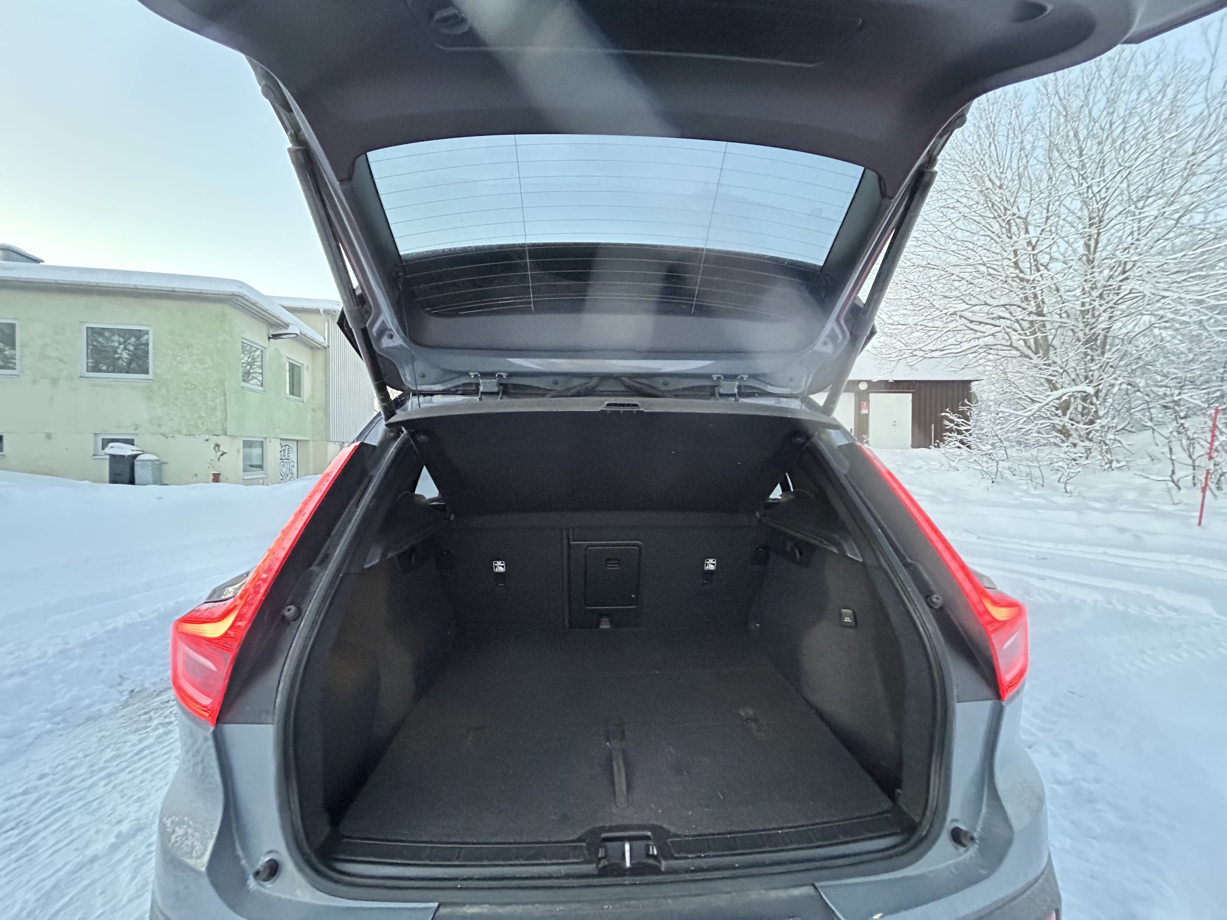 Volvo C40 Recharge med Sykkelstativ