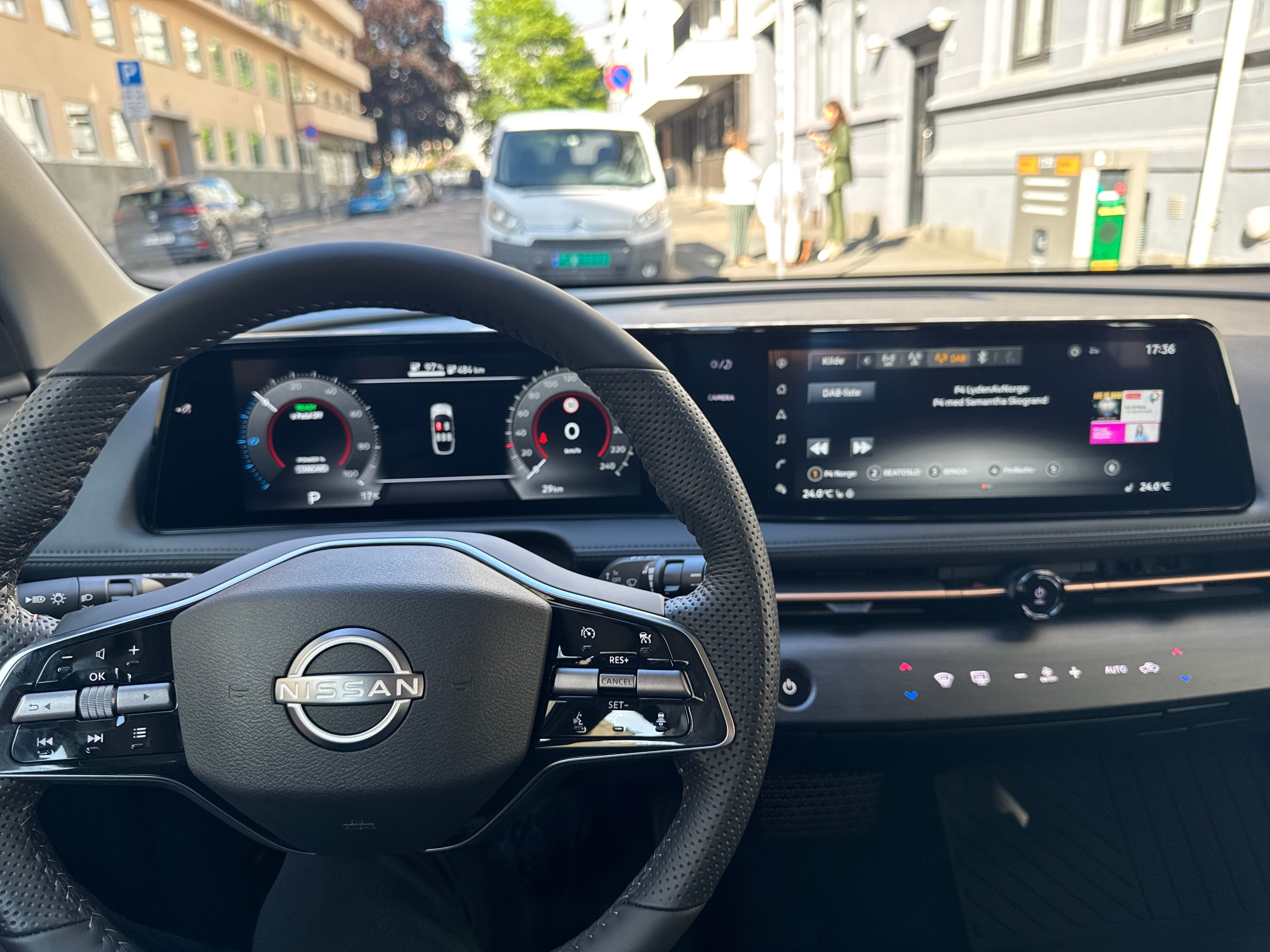 Nissan Ariya Engage med Cruisekontroll