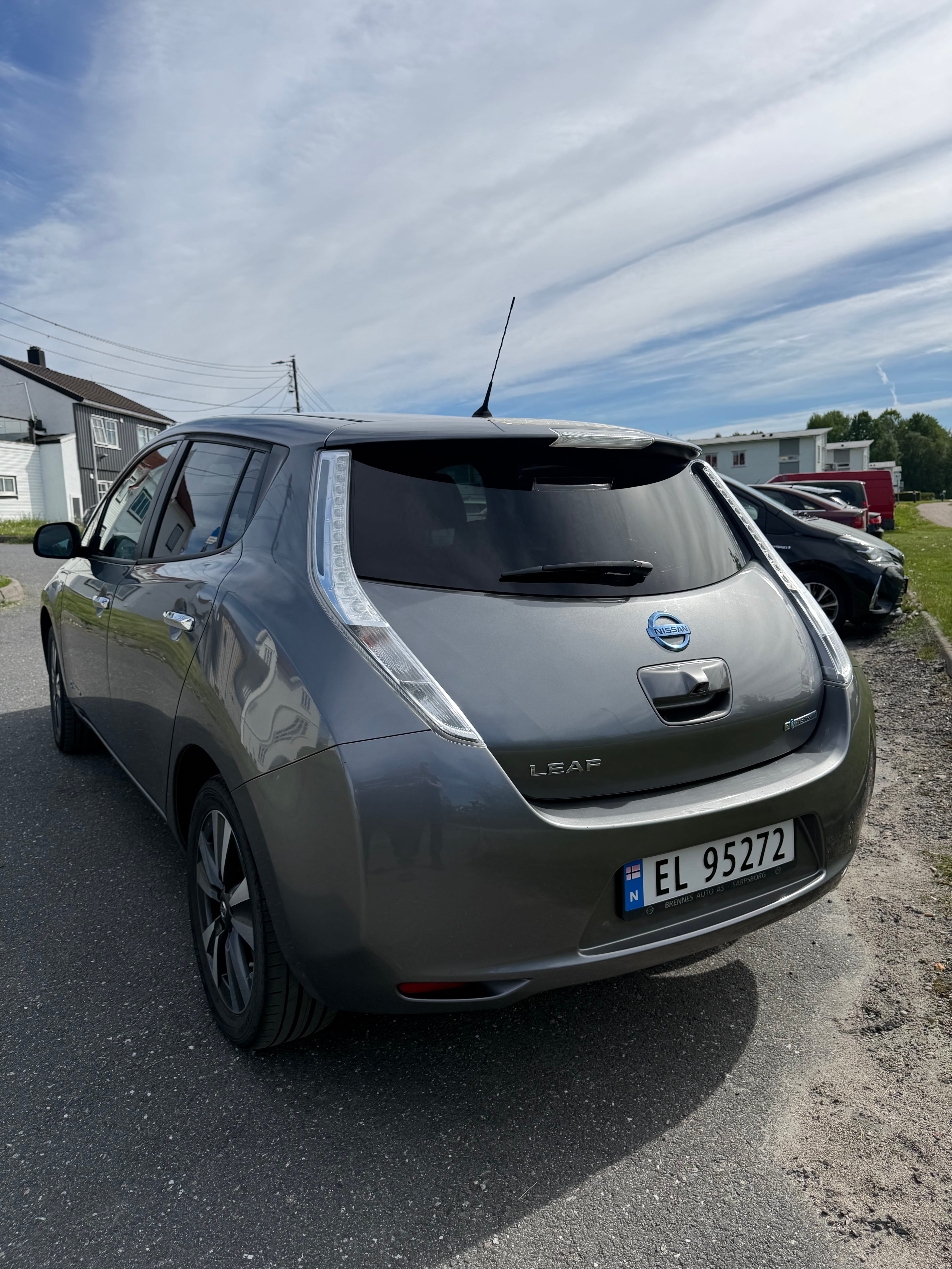 Nissan Leaf med Ryggekamera