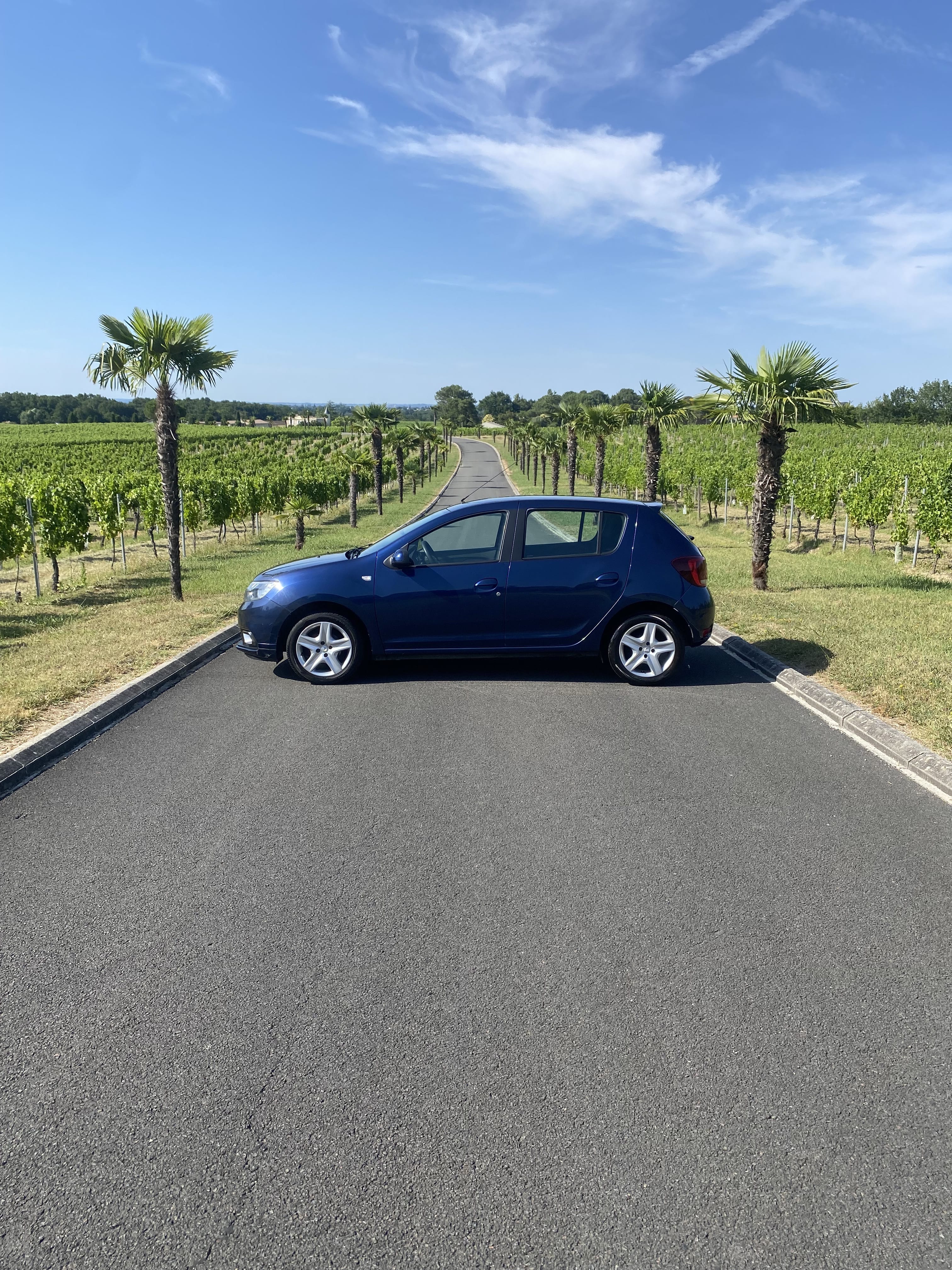 Dacia Sandero avec caméras de recule avec Climatisation