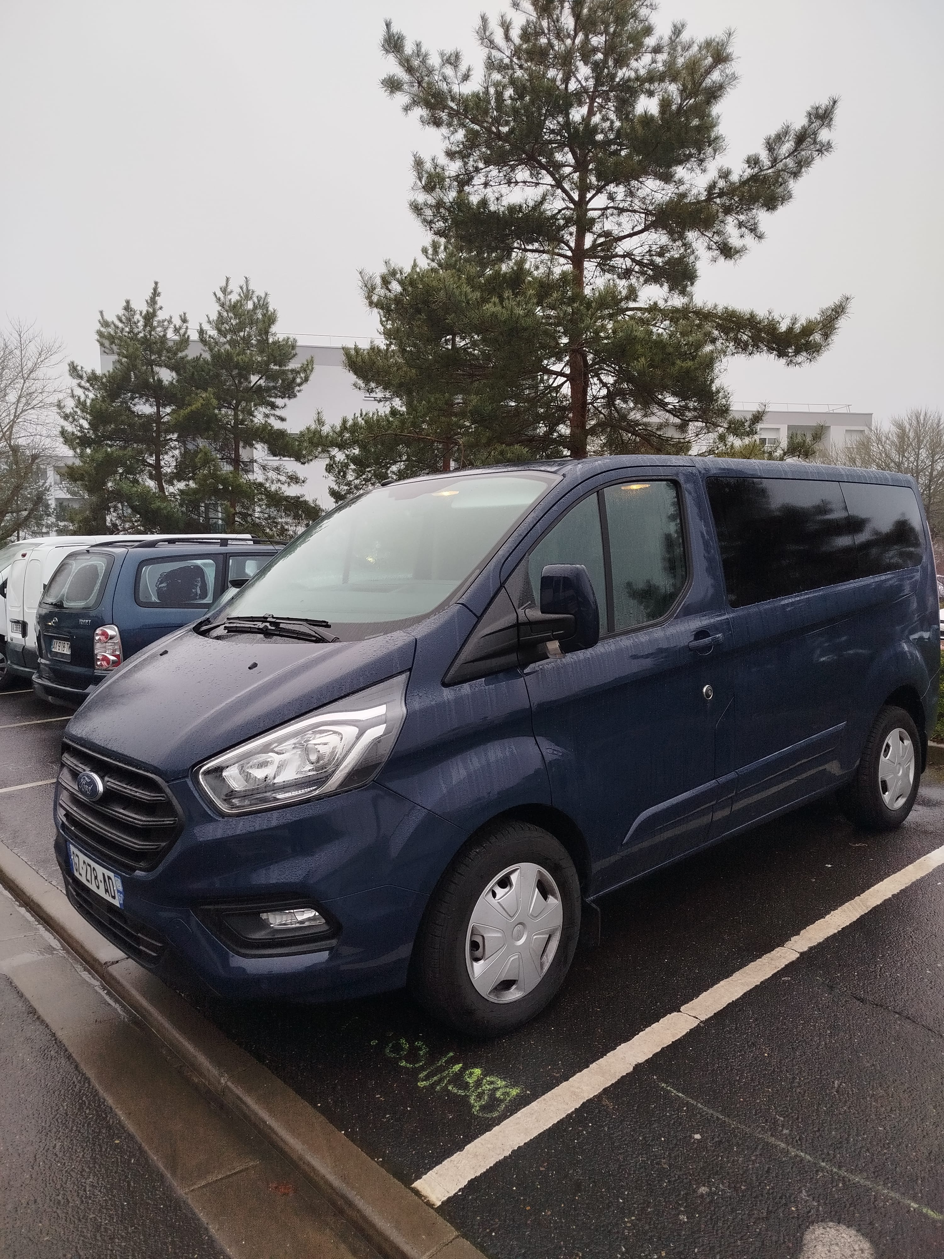 Ford Transit Custom Kombi, 2019, Diesel, 9 places et plus
