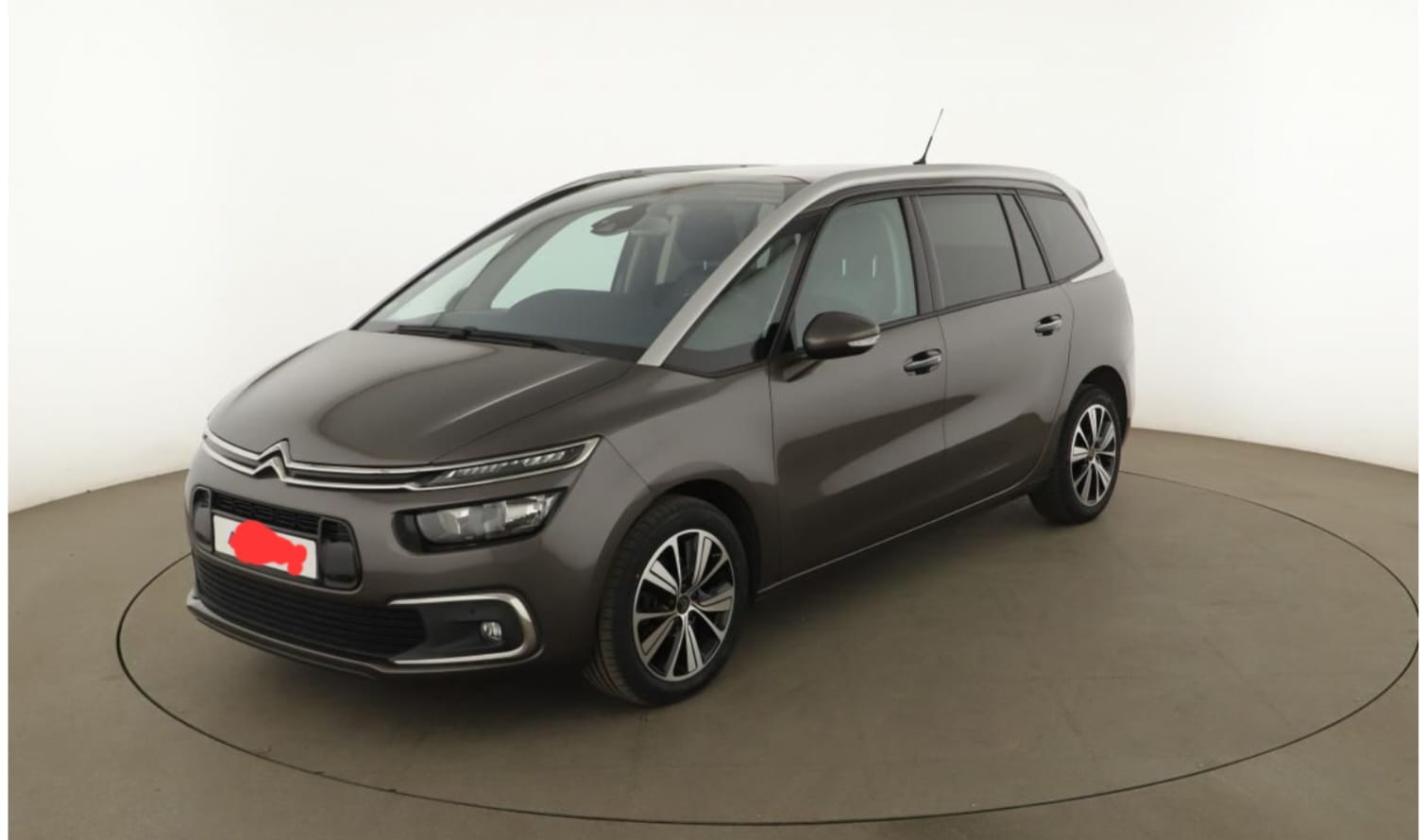 Citroen C4 Grand Spacetourer, 2017, Diesel, automatique, 7 places