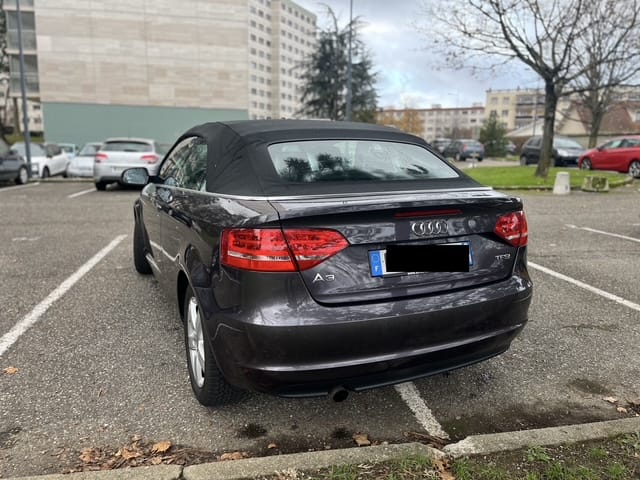 Audi A3 Cabriolet avec Régulateur de vitesse
