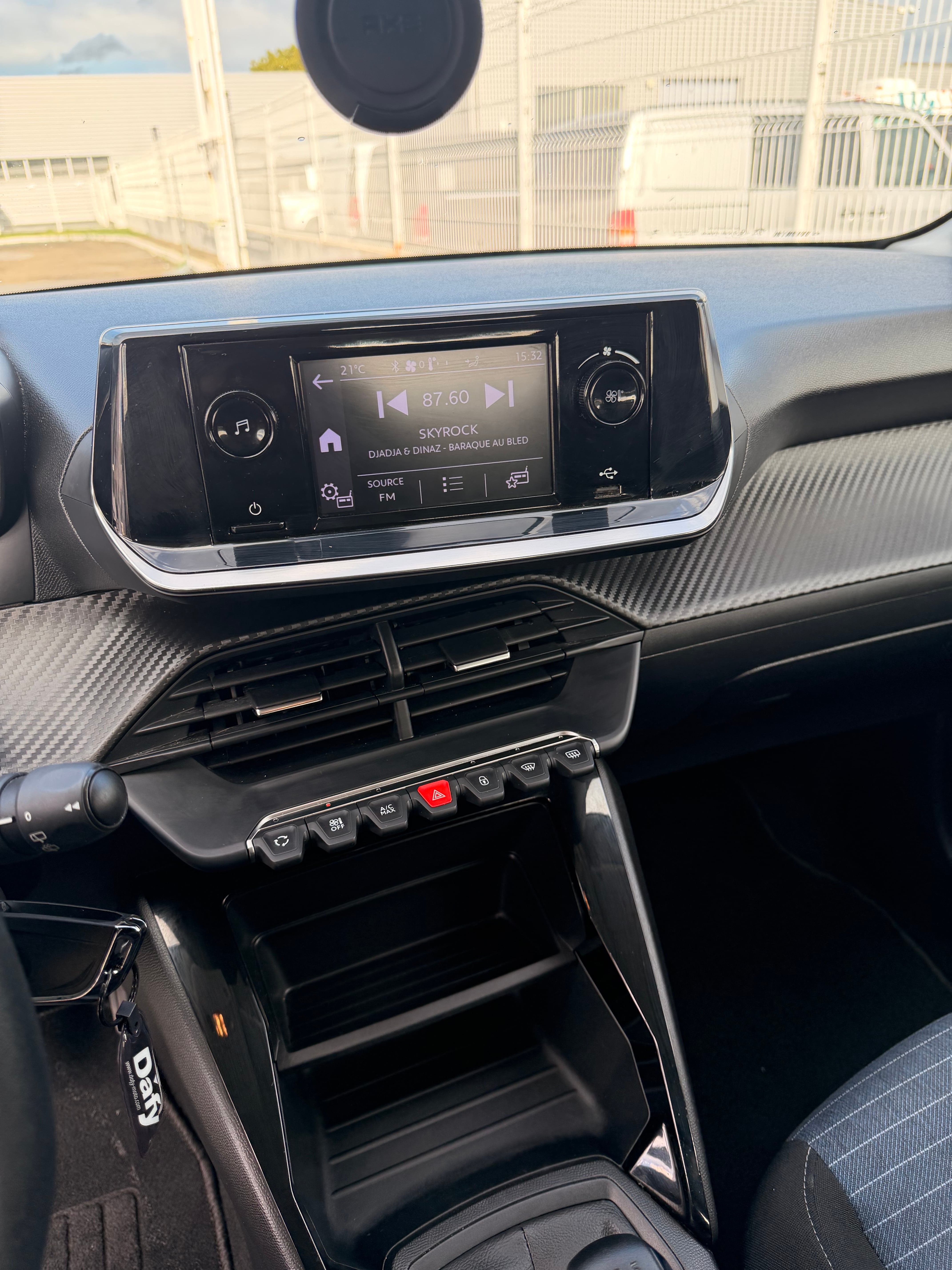 Peugeot 208 with Bluetooth audio