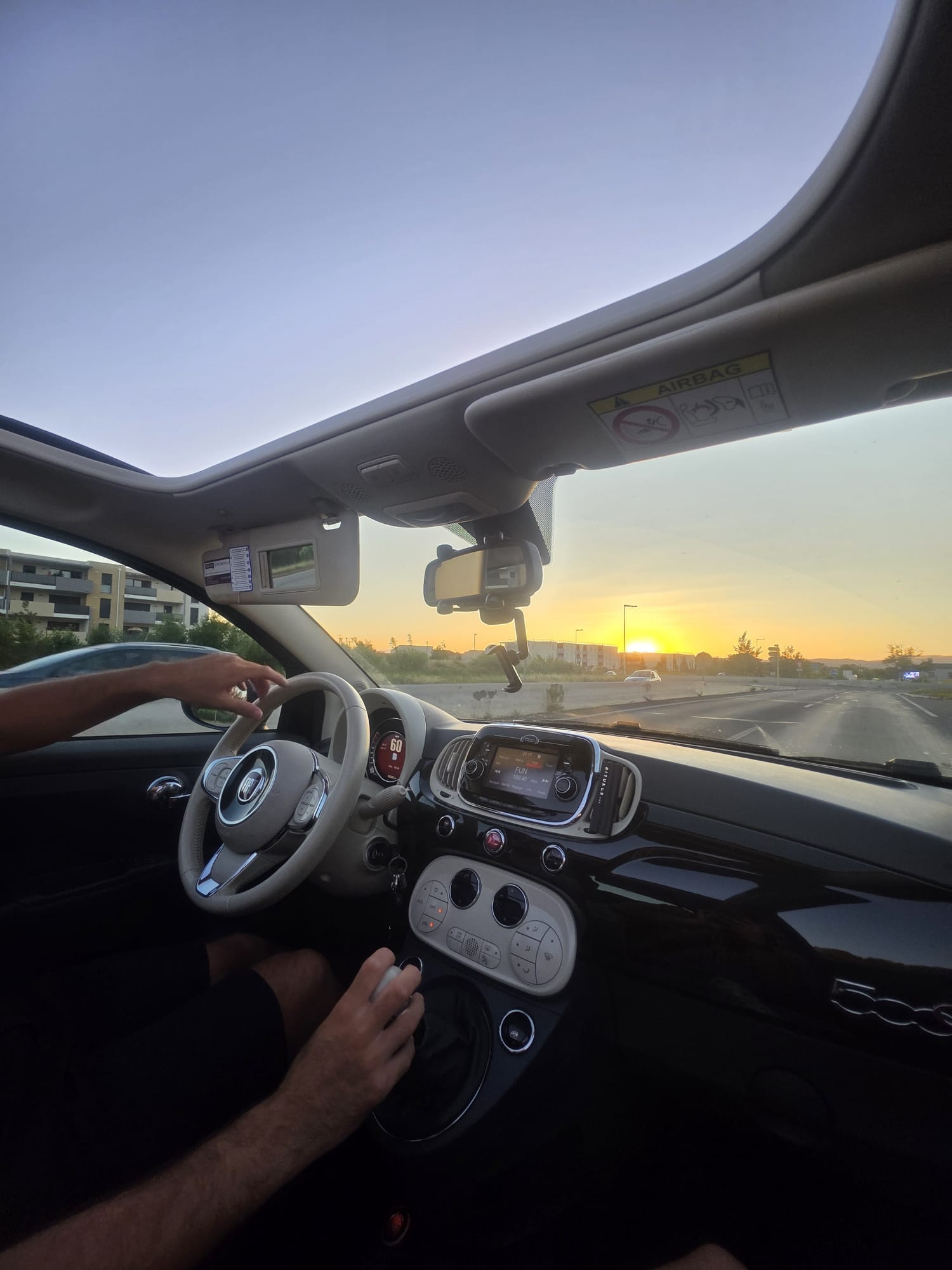 Fiat 500 avec Audio Bluetooth