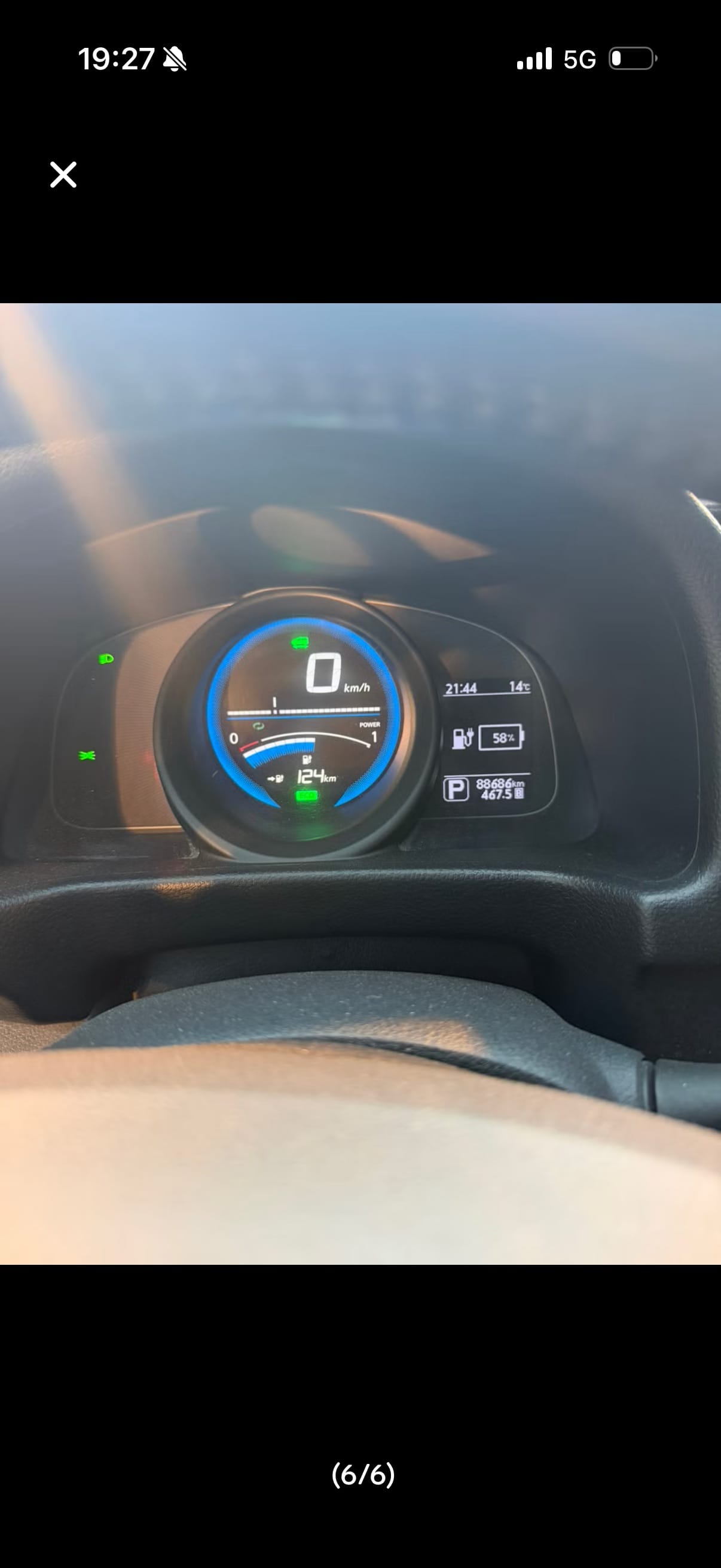 Nissan e-NV200 Varebil med GPS