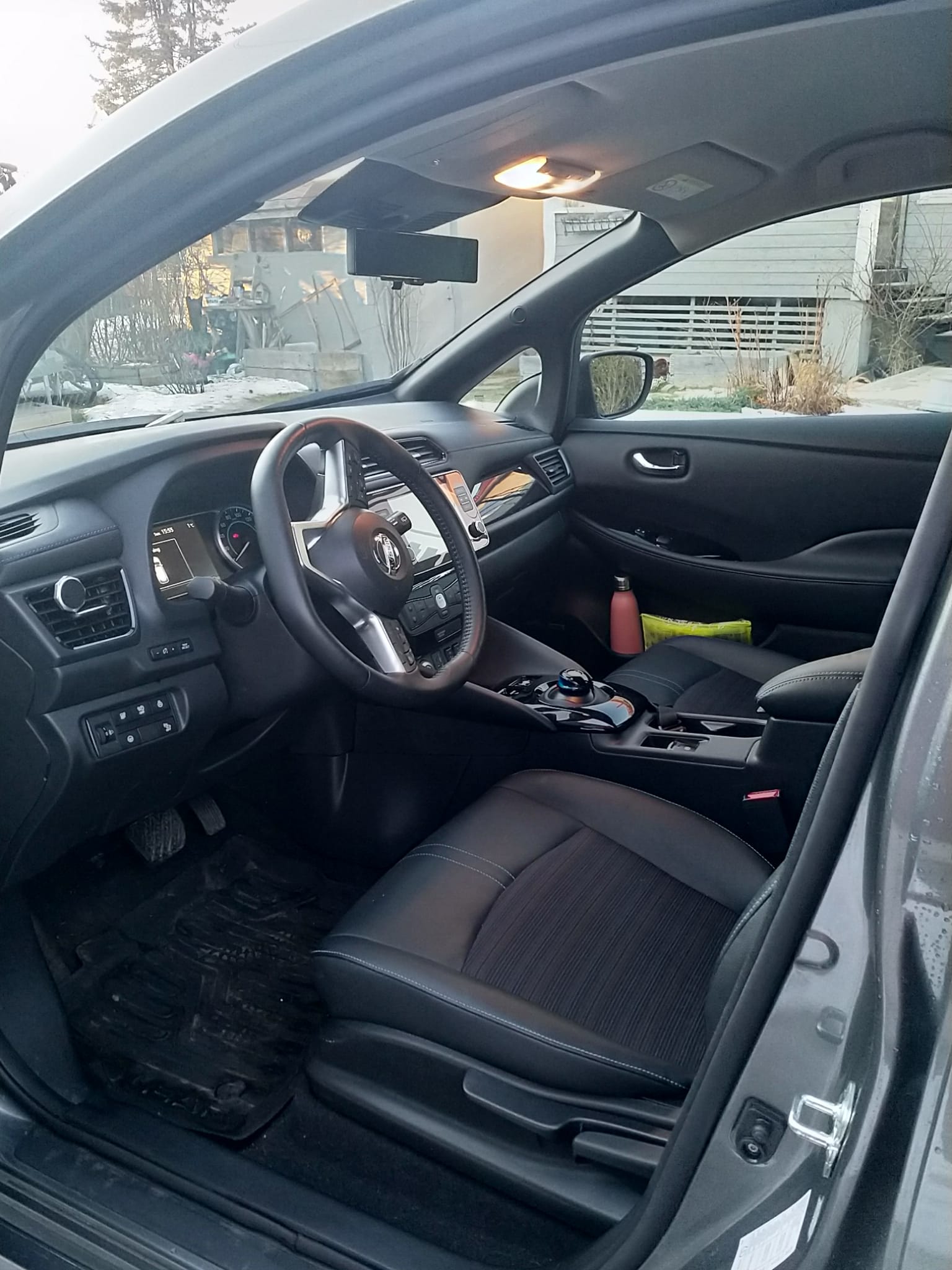 Nissan Leaf med GPS