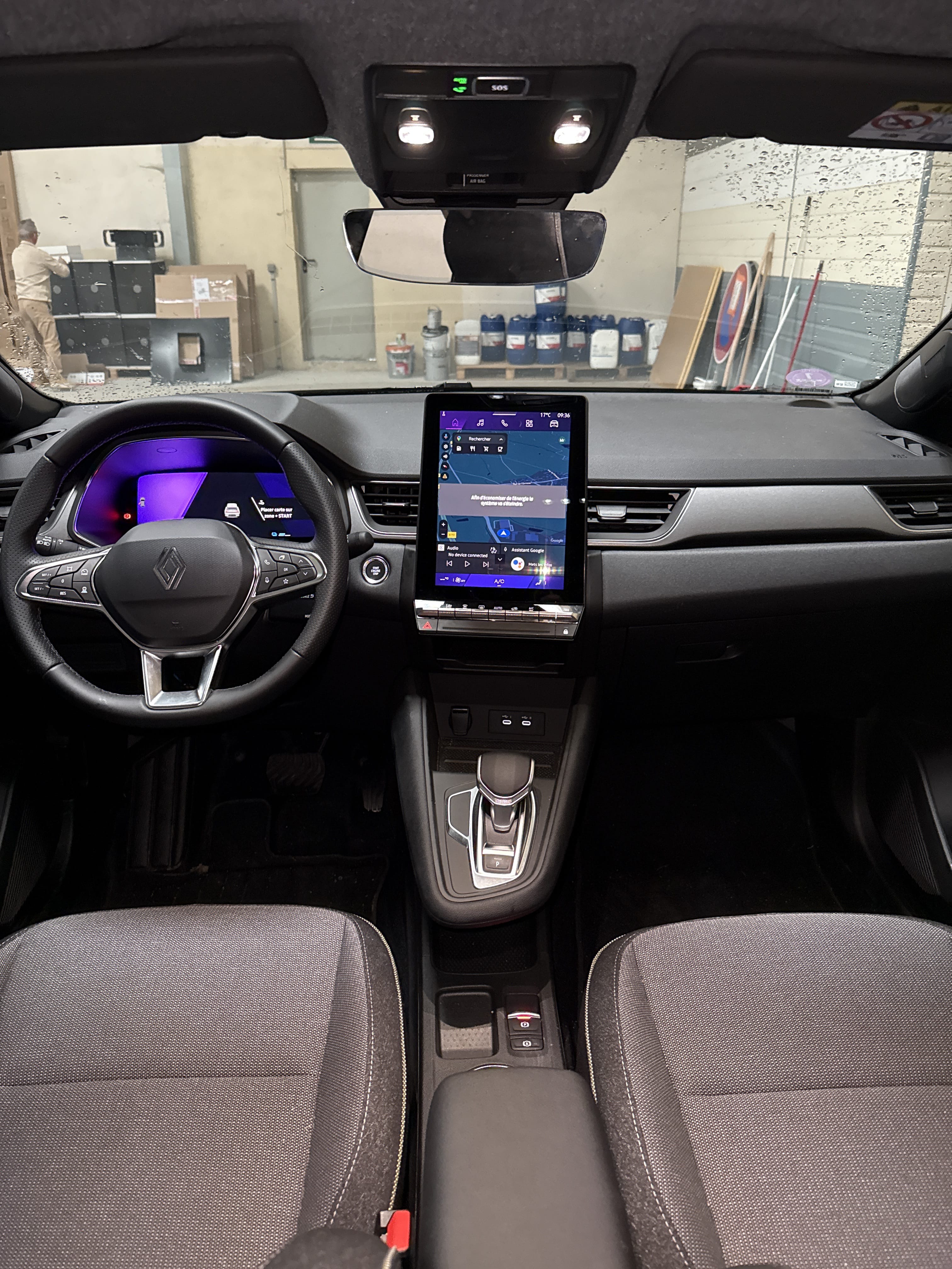 Renault Symbioz E-Tech full hybrid avec GPS