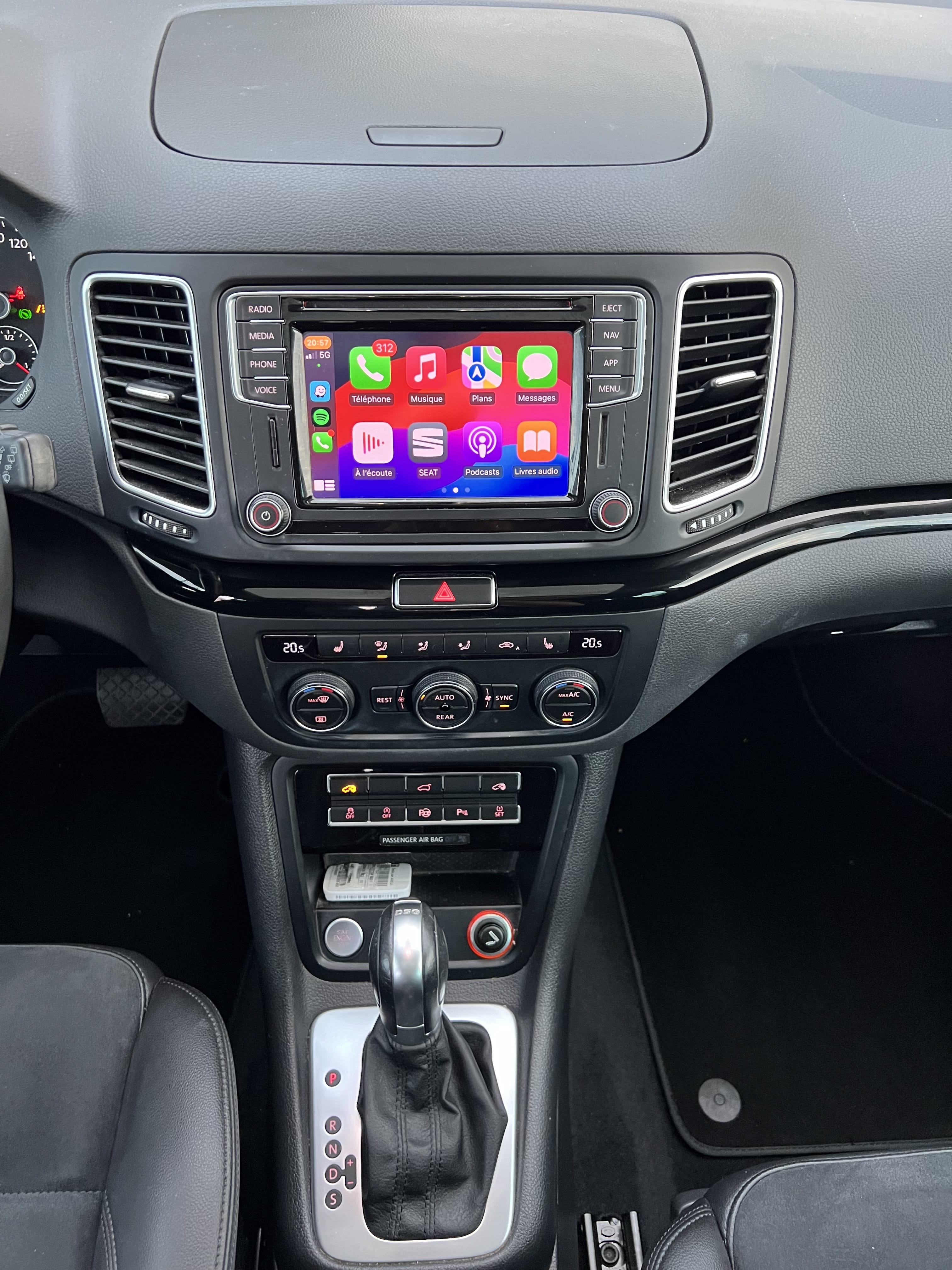 Seat Alhambra avec Siège bébé