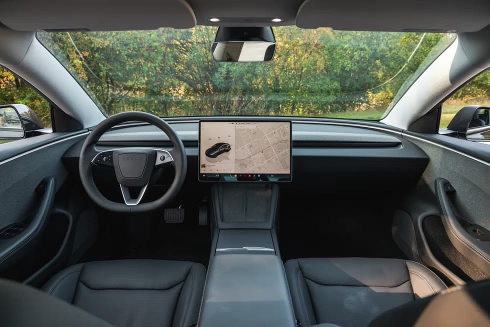 Tesla Model 3 with Cruise control