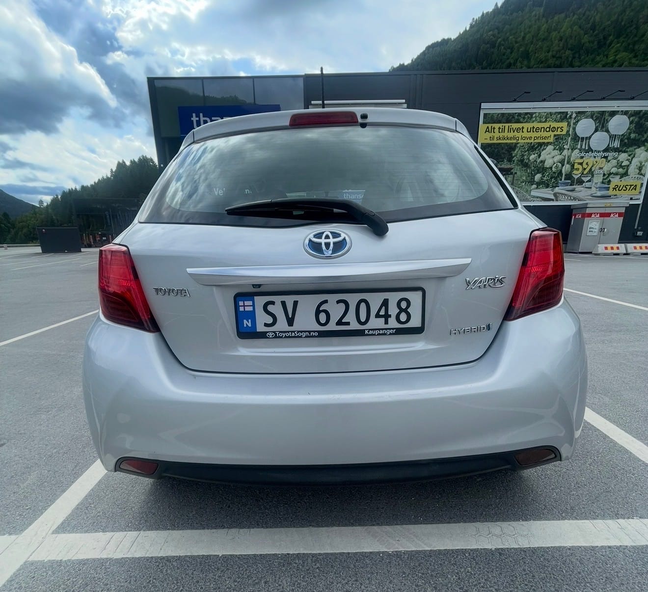 Toyota Yaris med Bluetooth audio