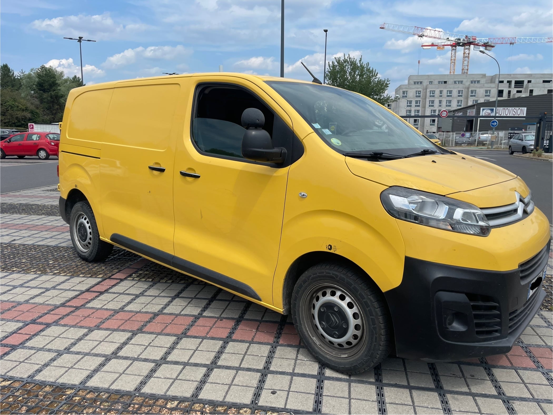Citroen Jumpy mit Rückfahrkamera