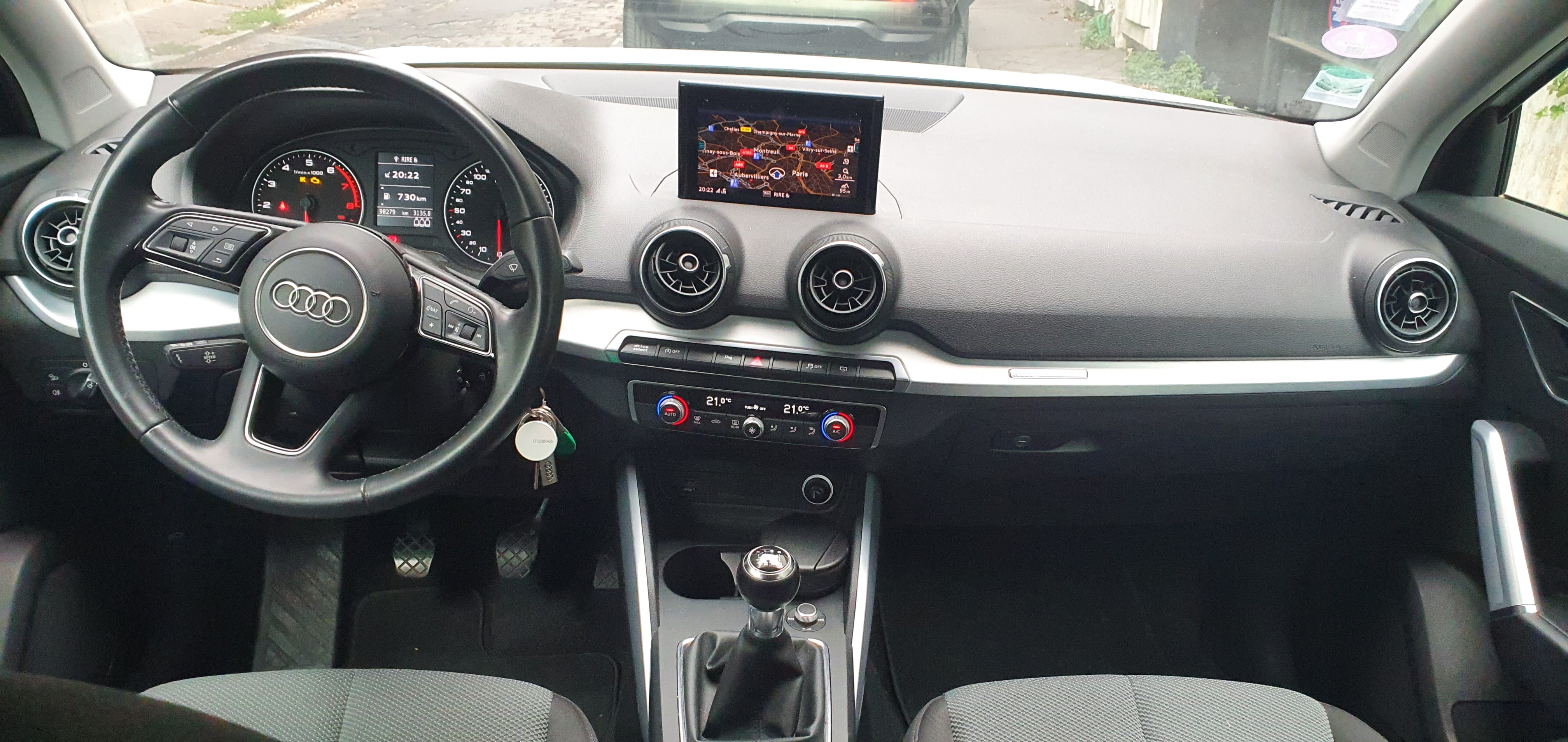 Audi Q2 avec Régulateur de vitesse