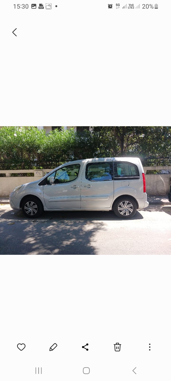 Citroen Berlingo Multispace met Airco