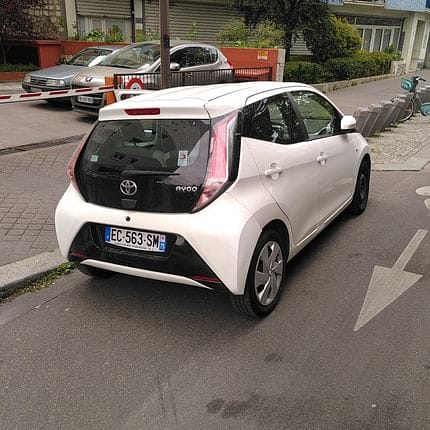 Toyota Aygo avec Régulateur de vitesse