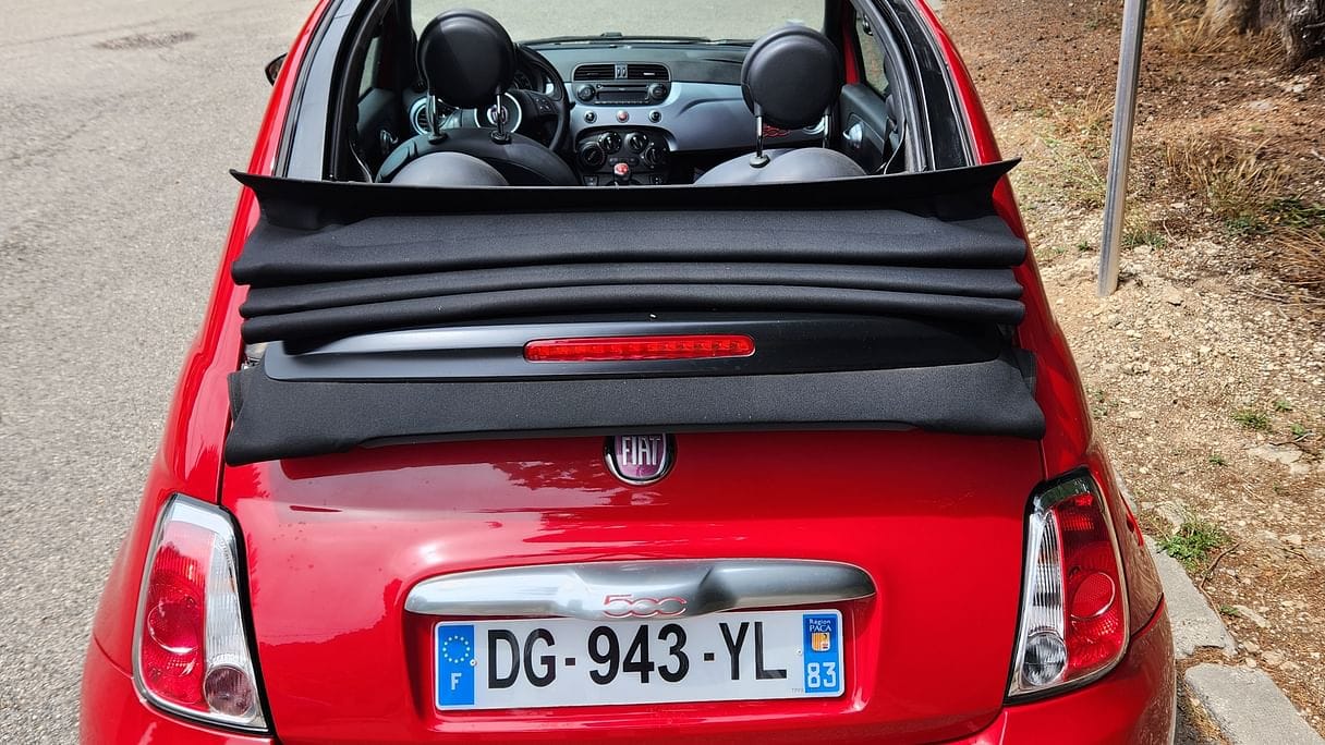 Fiat 500 C Cabriolet Pack Sport avec Chaines