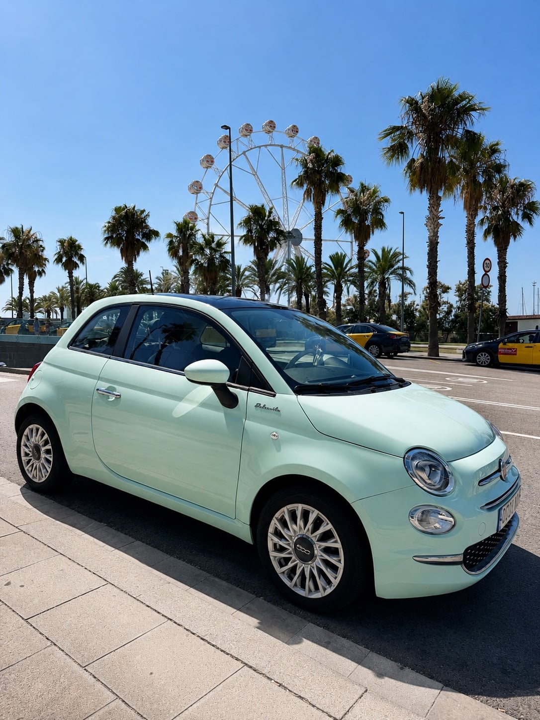 Fiat 500 C Híbrido avec Port USB