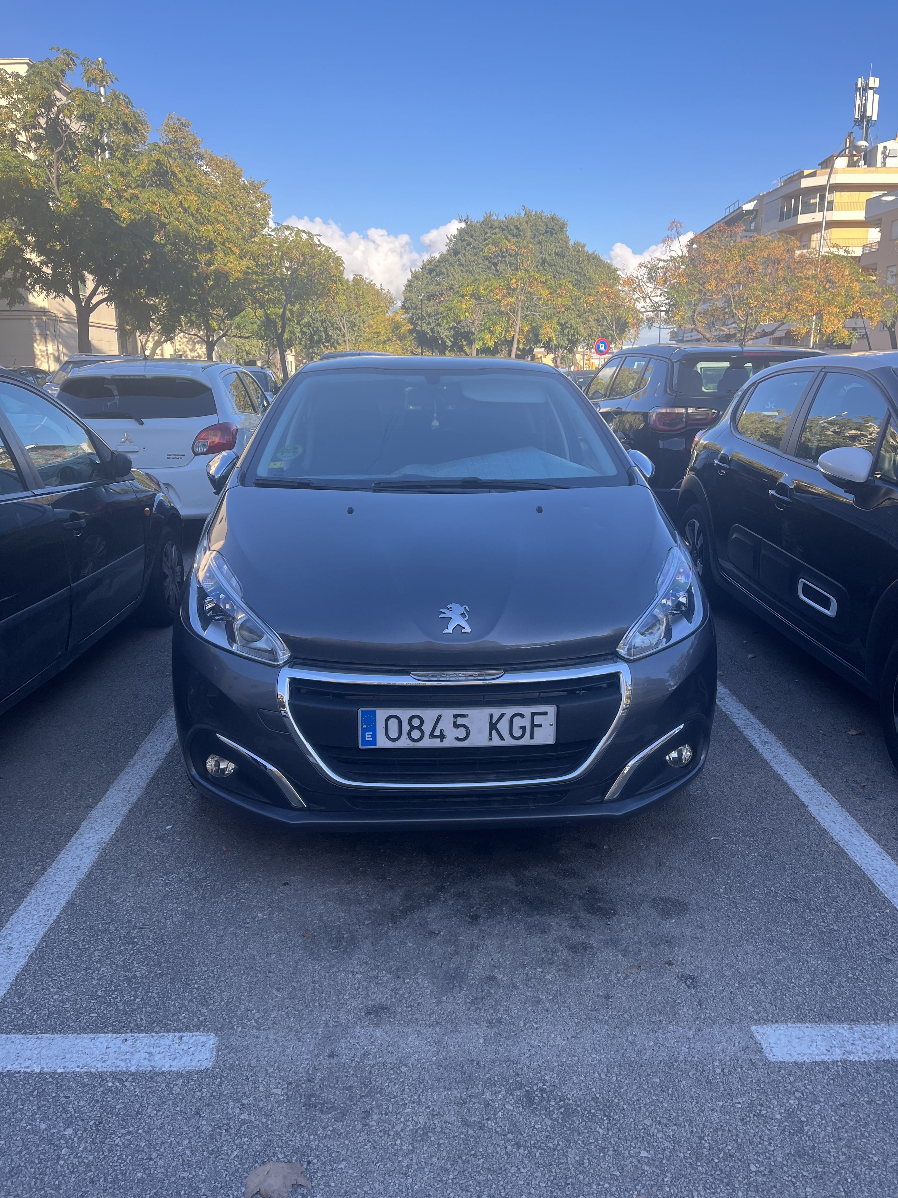 Peugeot 208 med Babysete
