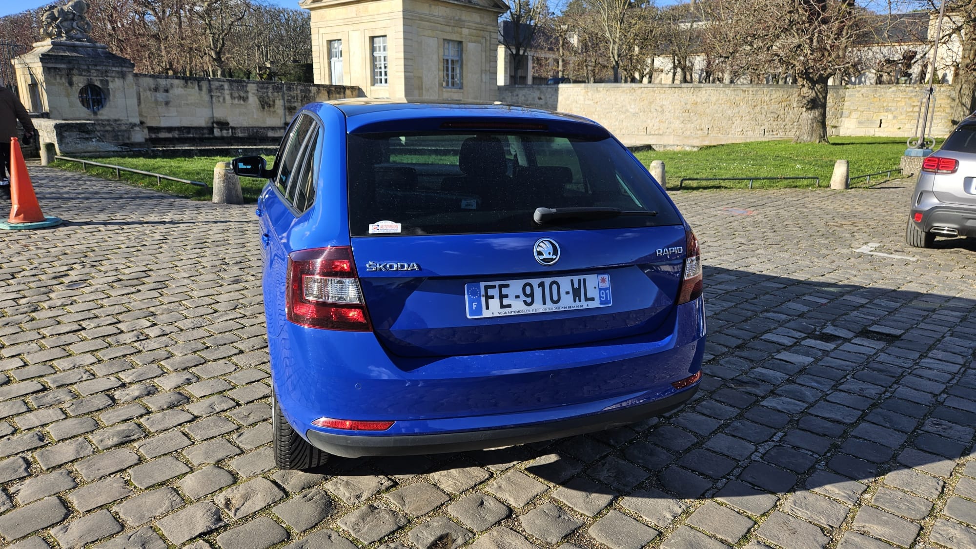 Skoda Rapid avec GPS